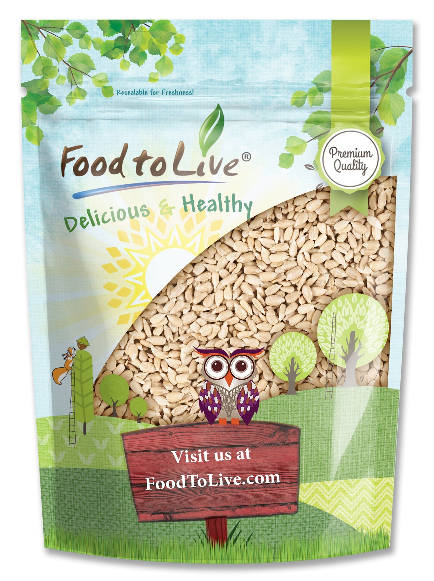 Sunflower Seeds - by Food To Live
