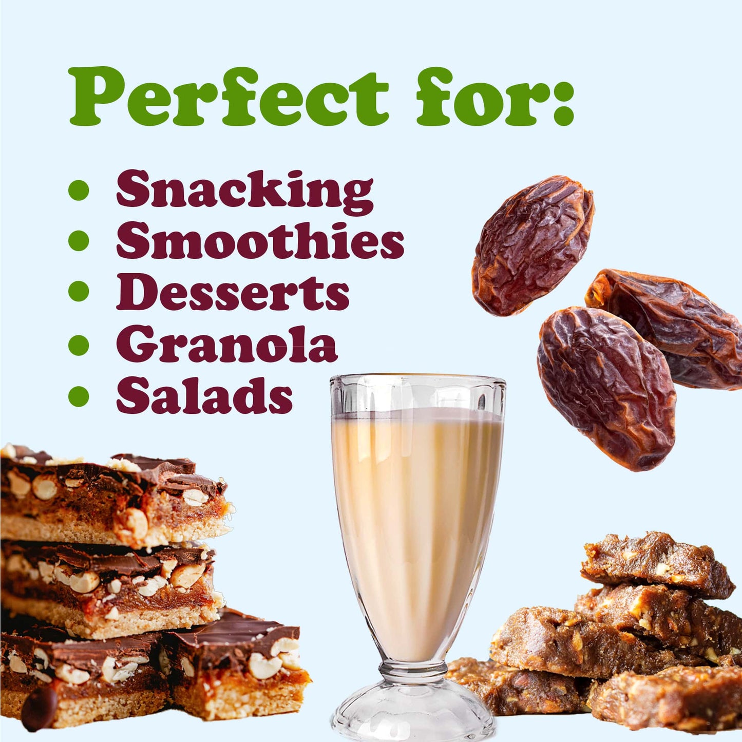 Organic Medjool Dates - by Food To Live
