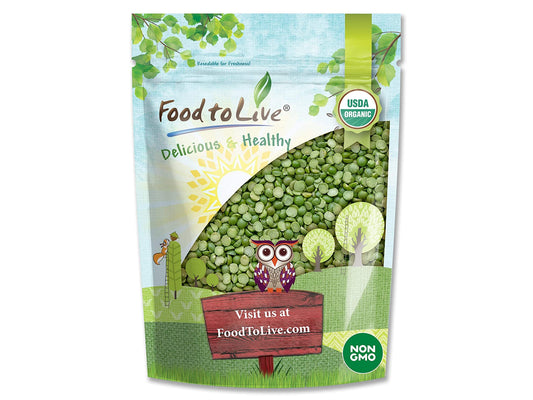 Organic Green Split Peas - by Food To Live