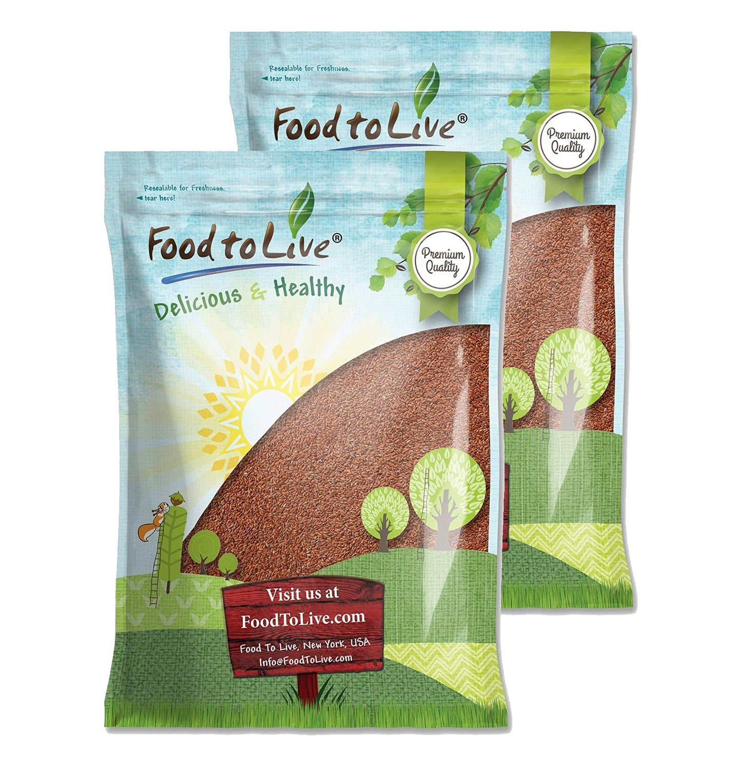 Brown Flaxseed - by Food To Live