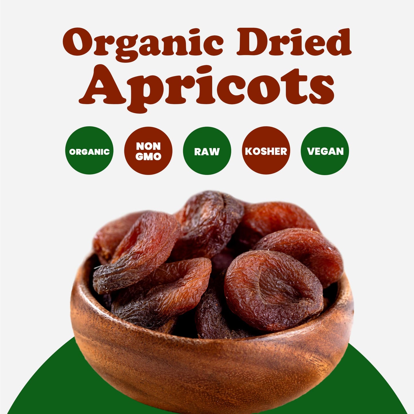 Organic Dried Apricots - by Food To Live