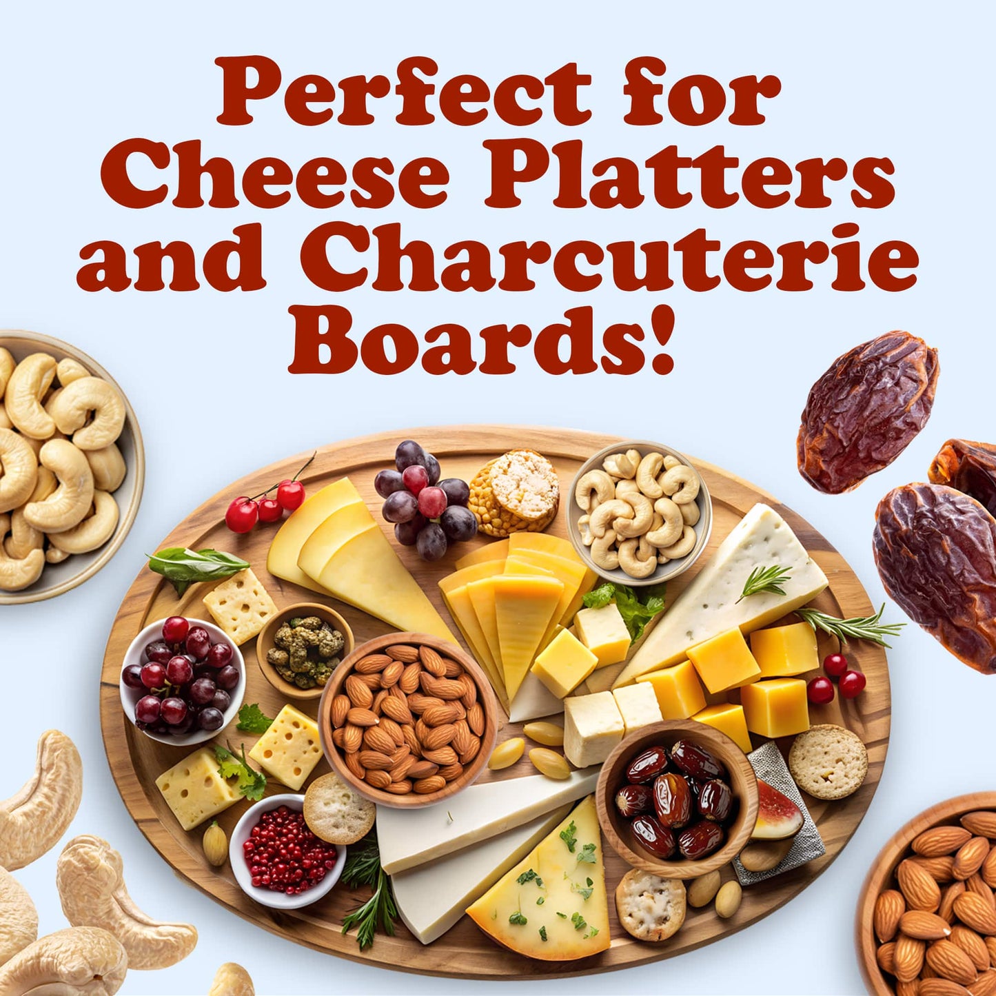 Organic Dried Nuts & Fruits in a Gift Box - by Food To Live