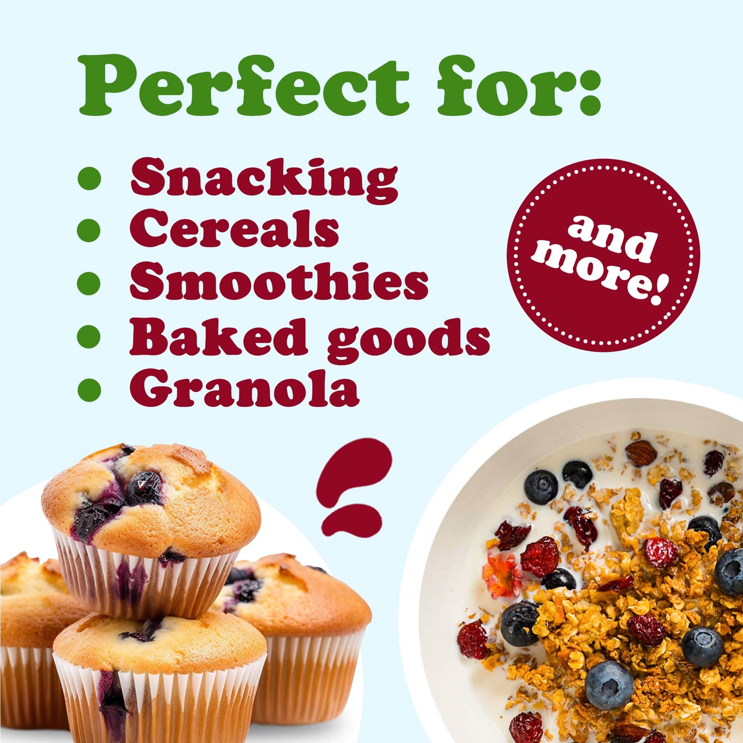 Organic Delightful Berries Mix - by Food To Live