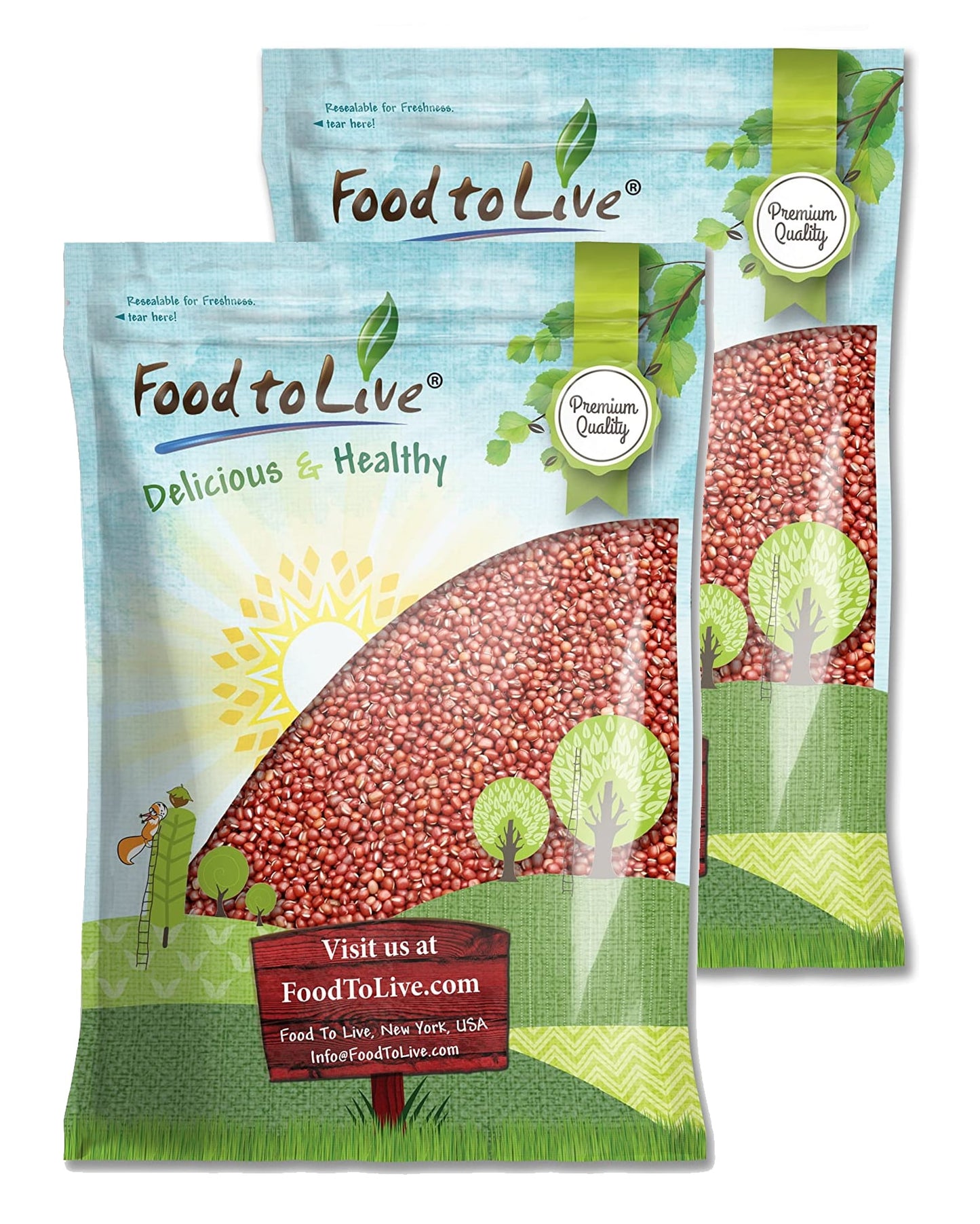 Adzuki Beans - by Food To Live