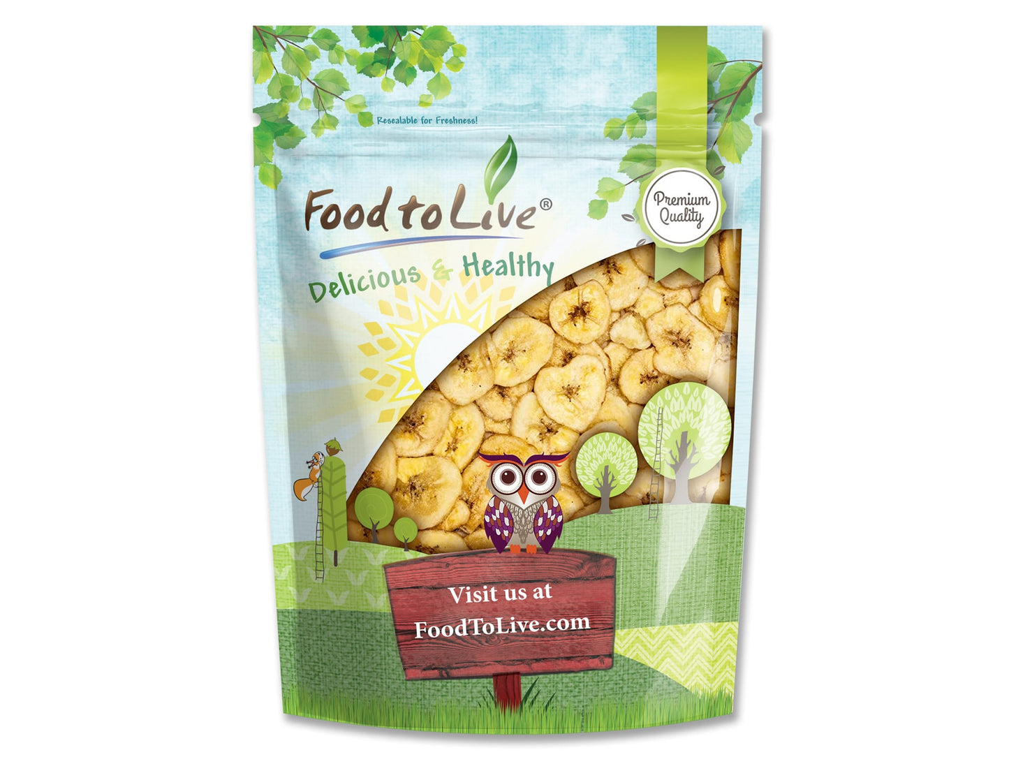 Banana Chips - by Food To Live