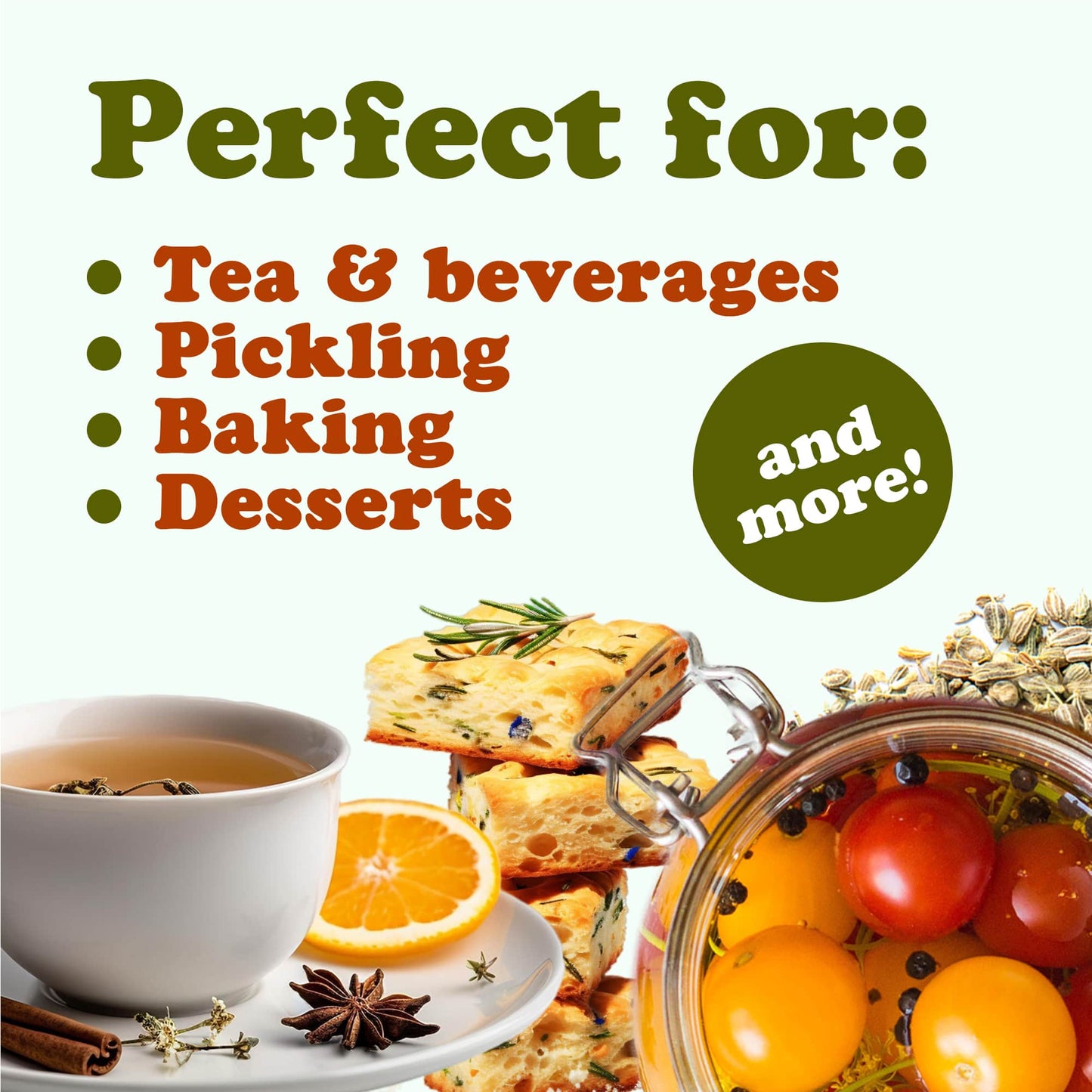 Organic Anise Seeds - by Food To Live
