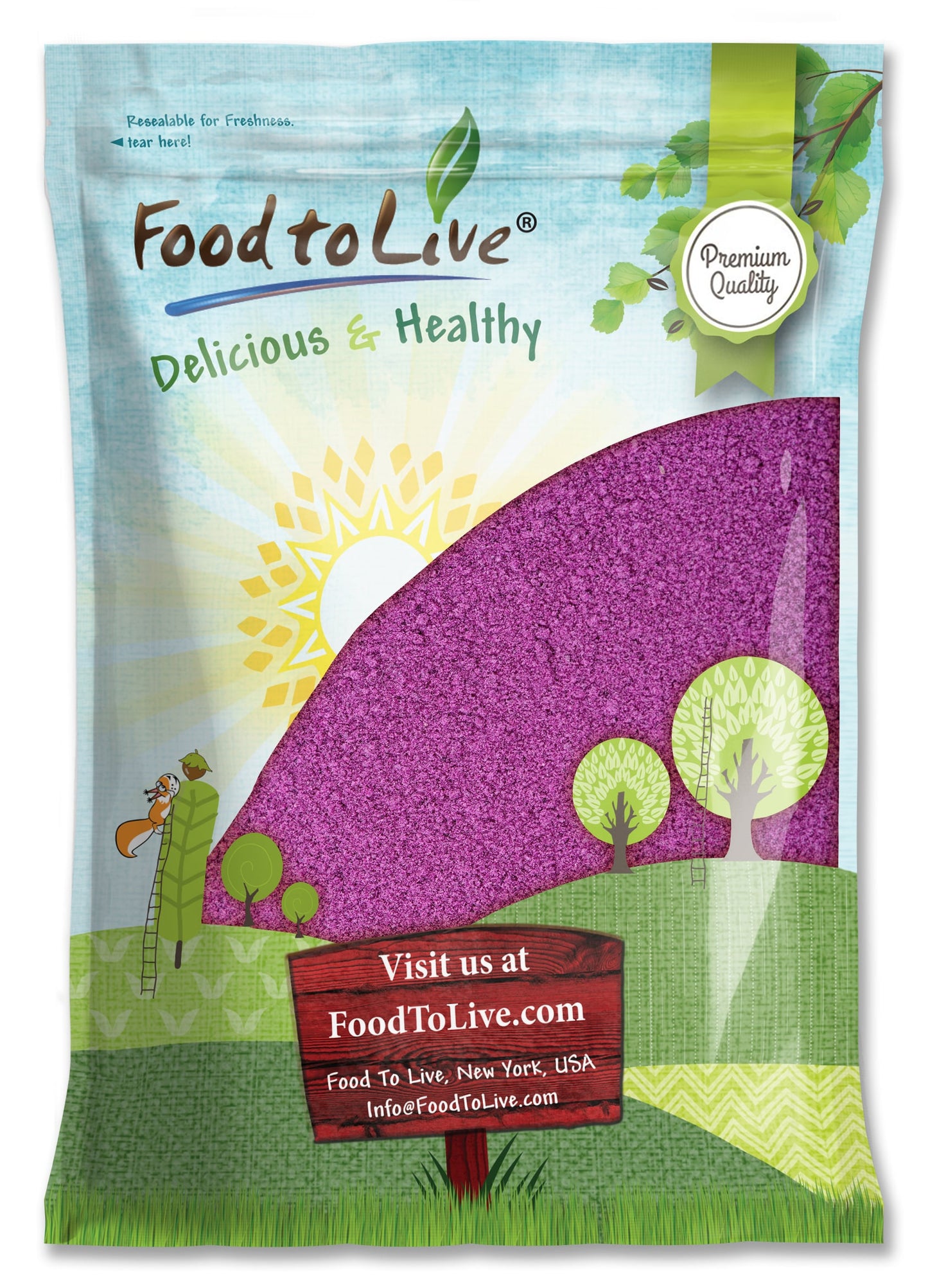Purple Sweet Potato Powder - by Food To Live