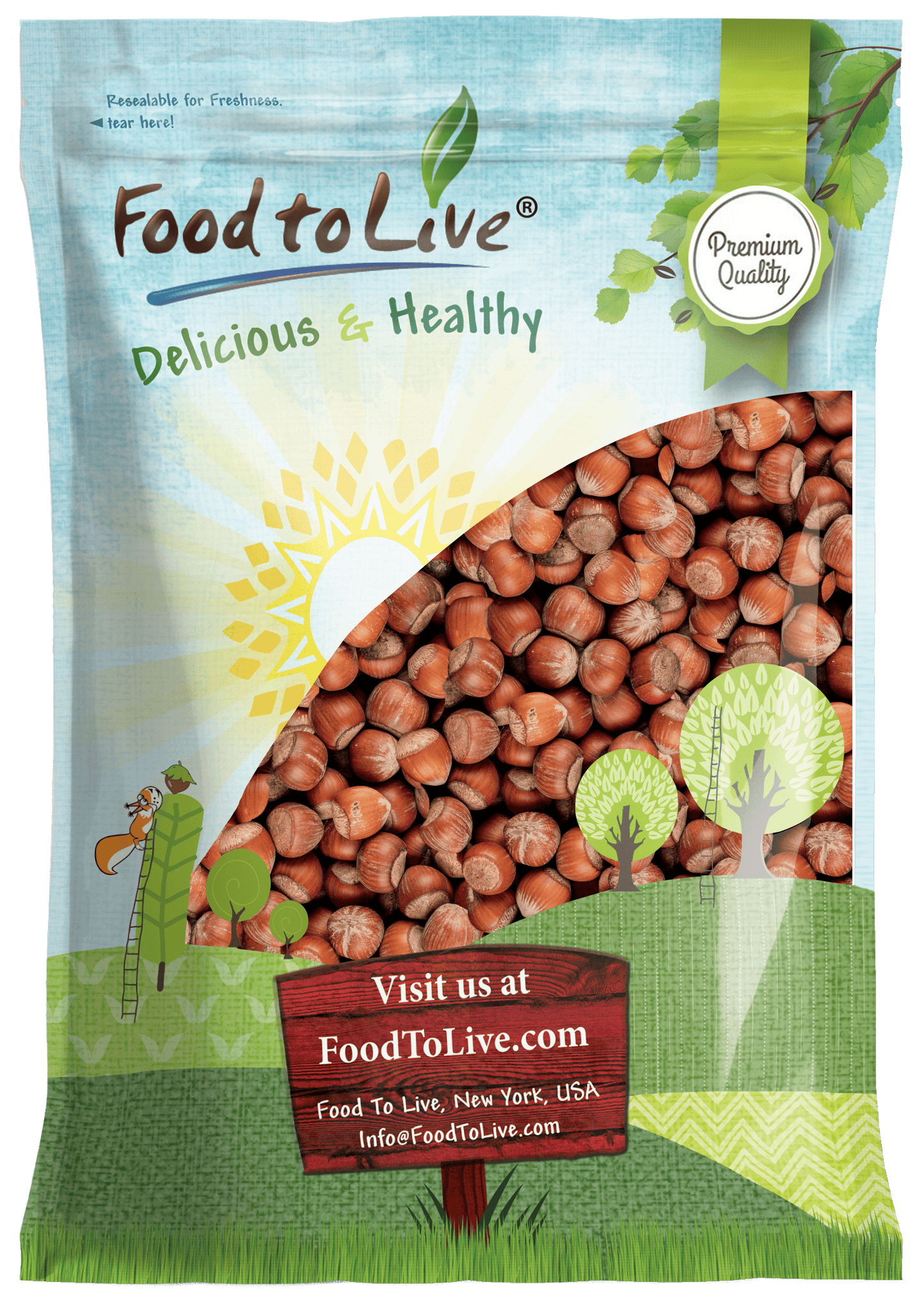 Hazelnuts in Shell - by Food to Live