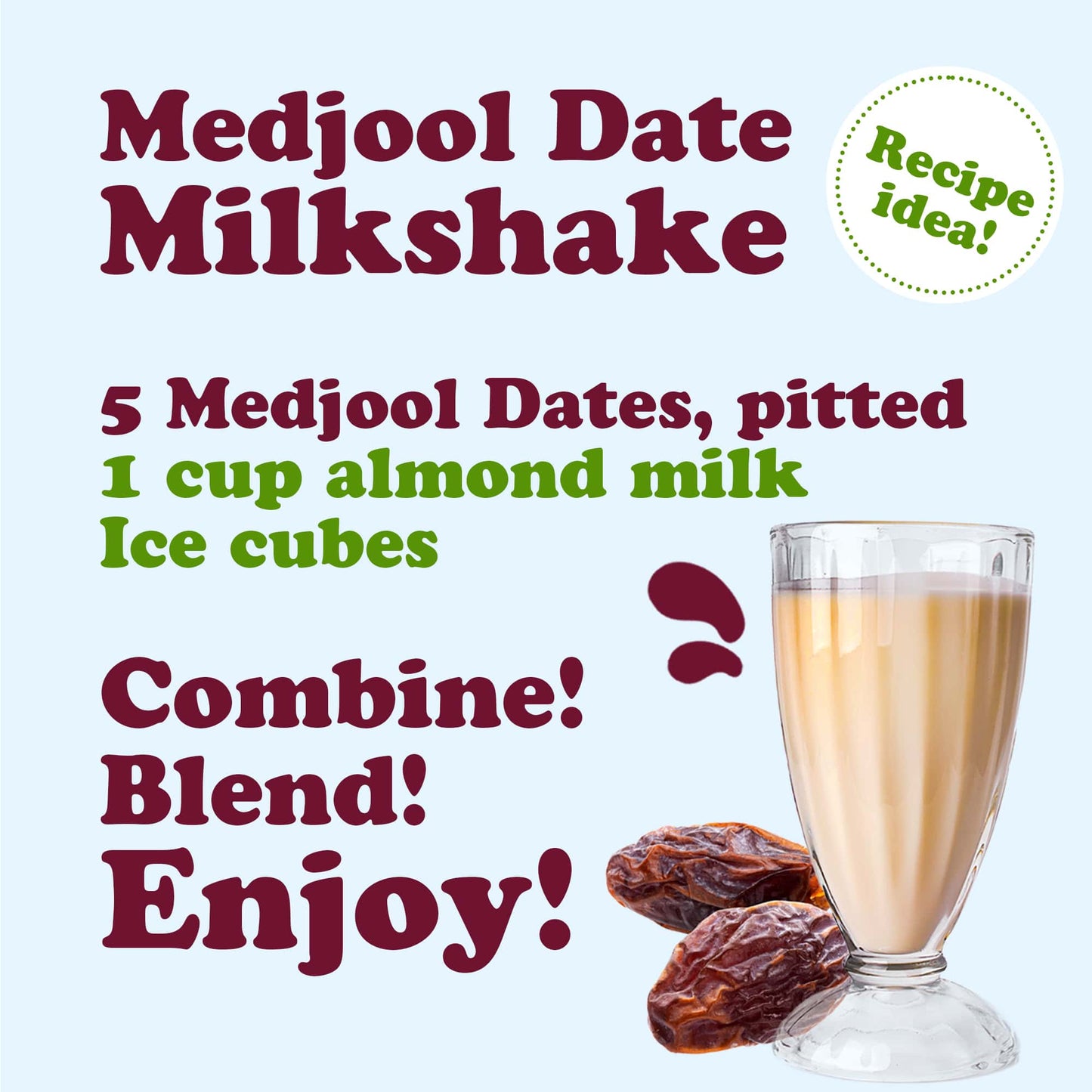 Imported Medjool Dates - by Food To Live