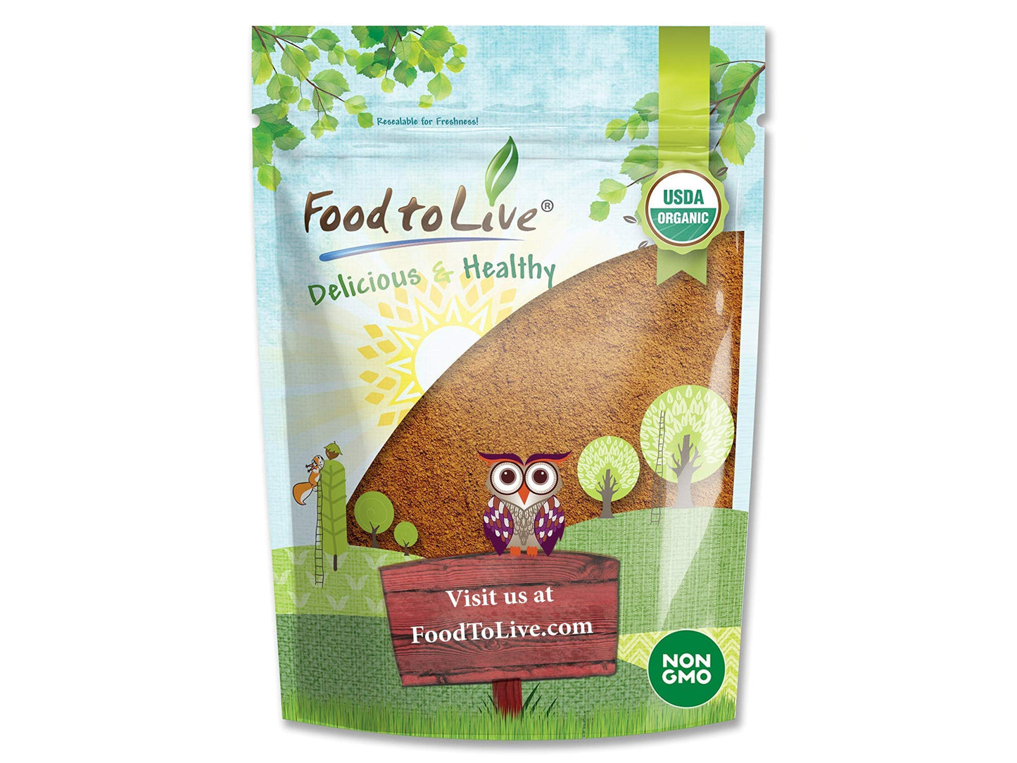 Organic Cacao Powder - by Food To Live