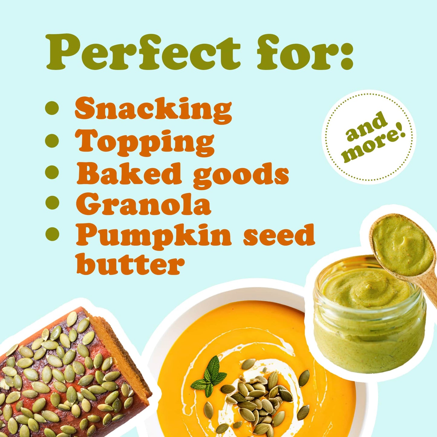 Organic Pepitas / Pumpkin Seeds - by Food to Live