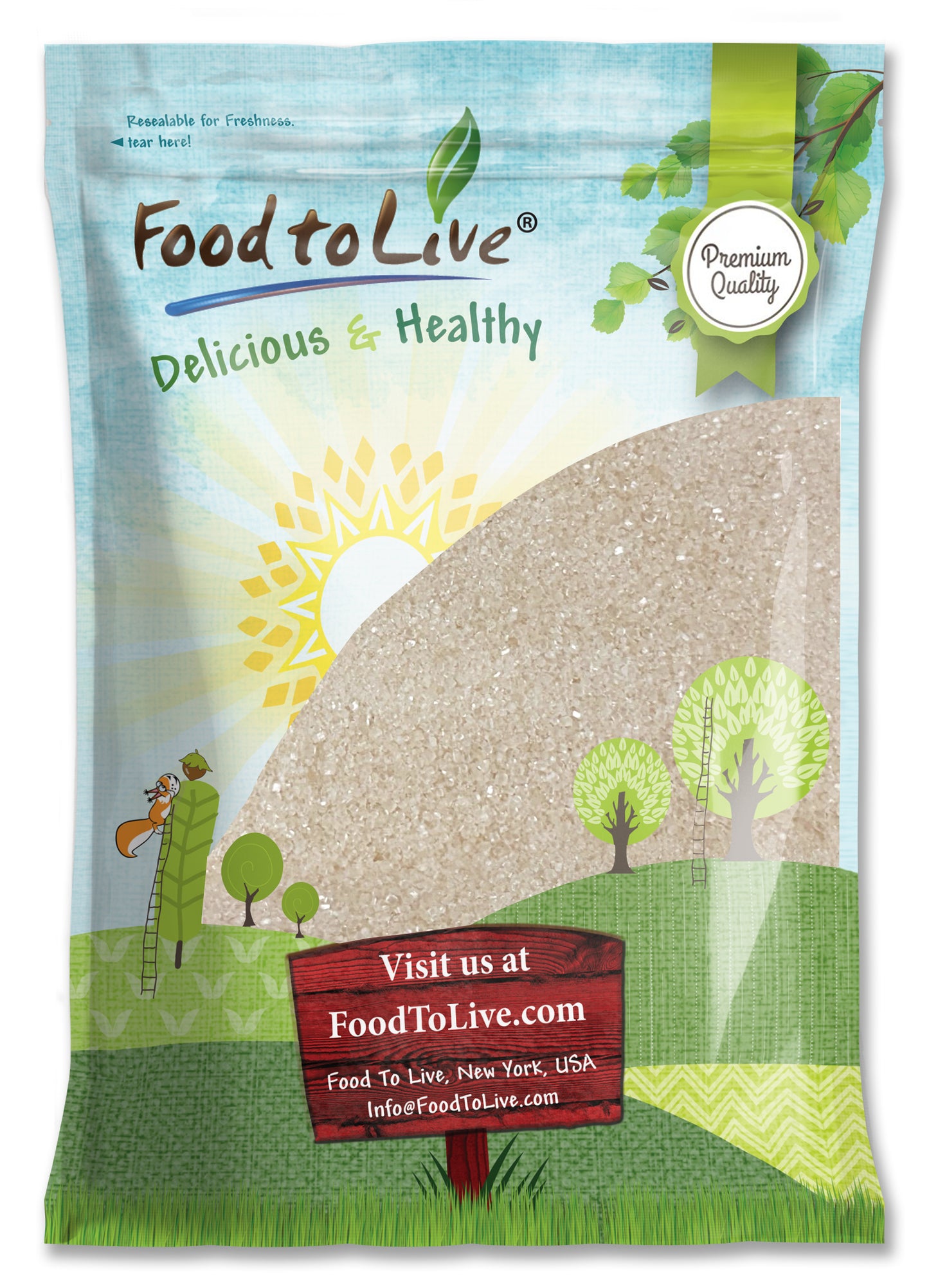 Organic Cane Sugar - by Food to Live