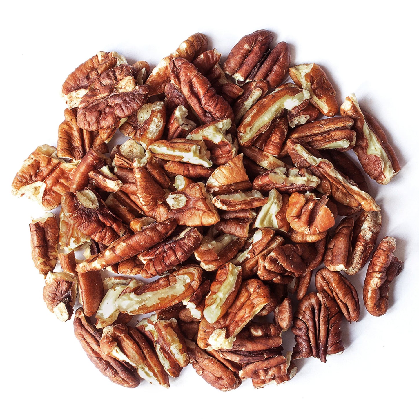 Organic Roasted Pecan Pieces with Himalayan Salt – by Food to Live