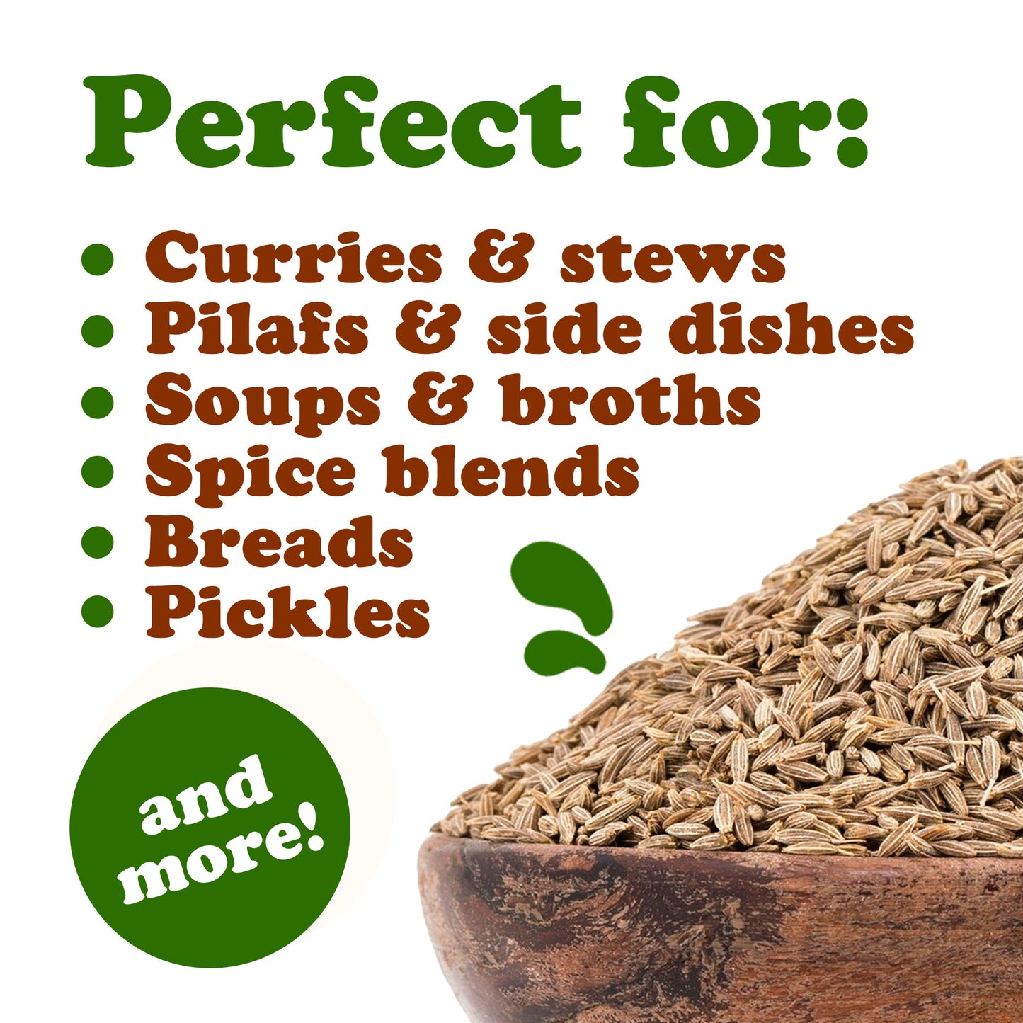 Organic Cumin Seeds - by Food To Live