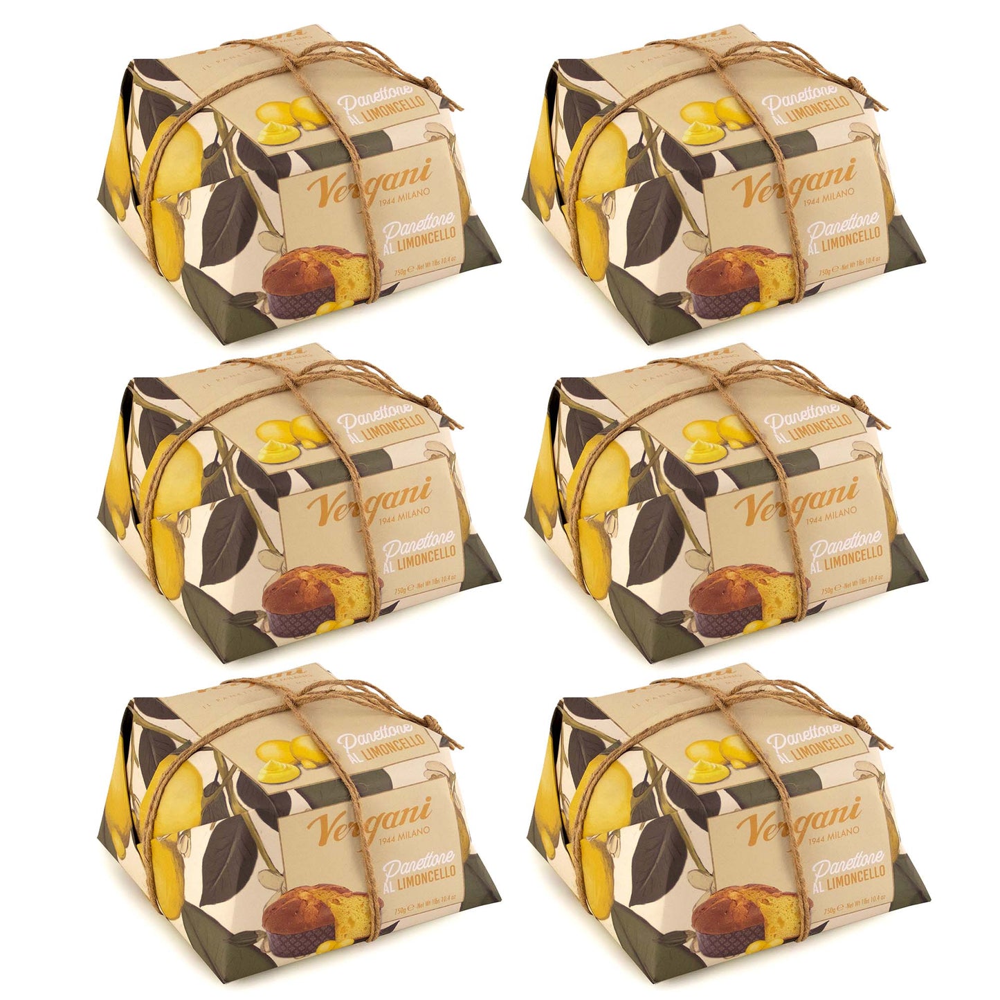 Vergani Limoncello Panettone - 750g (1.65 lb)