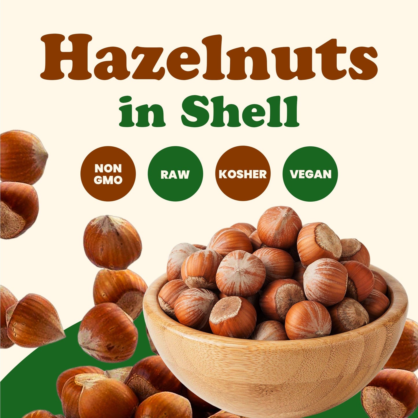 Hazelnuts in Shell - by Food to Live