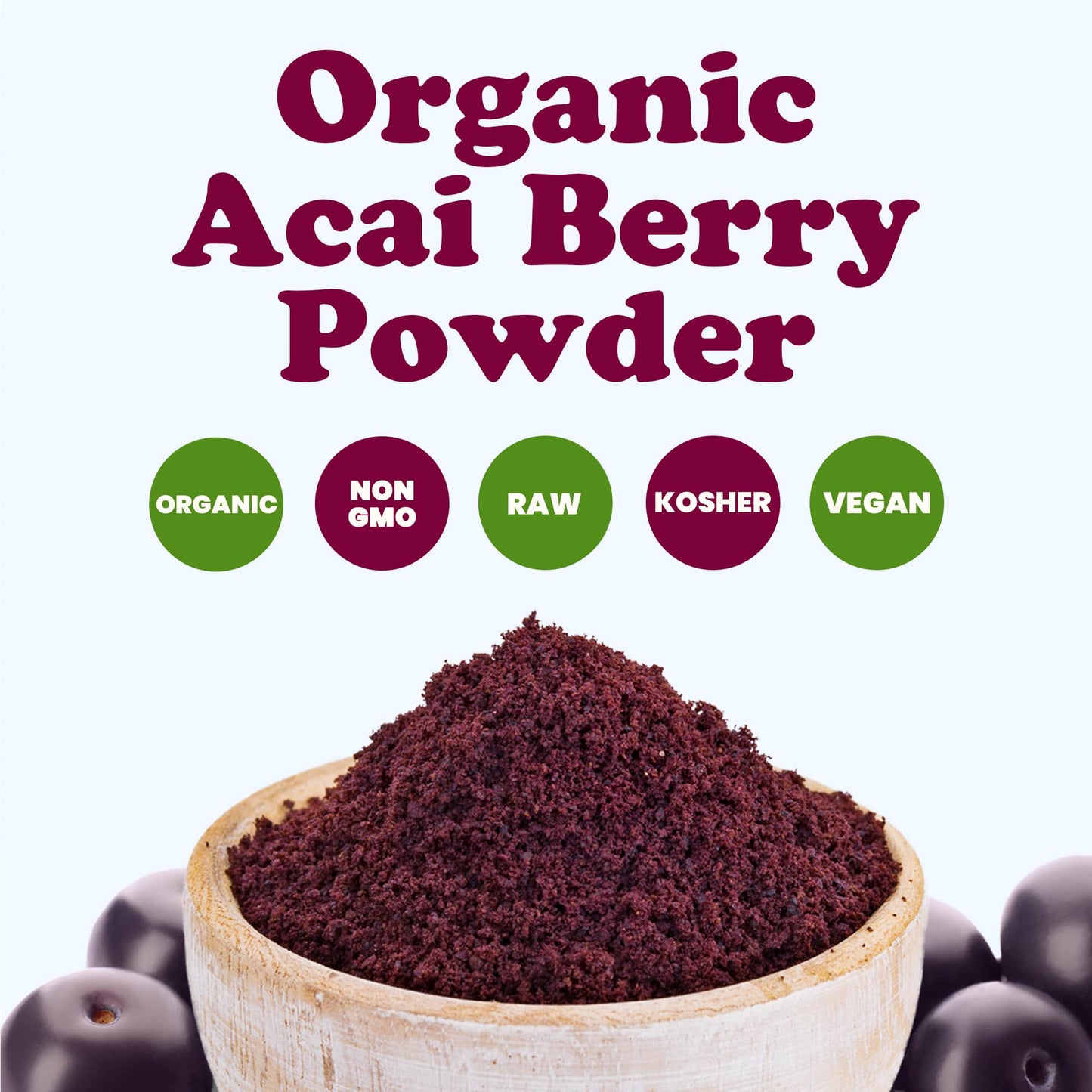 Organic Acai Berry Powder