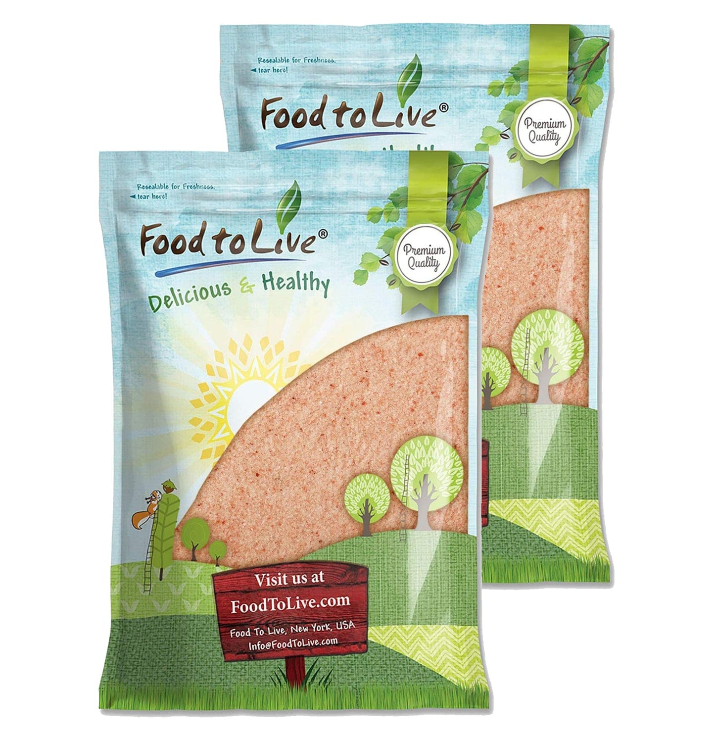 Fine Himalayan Pink Salt - by Food To Live