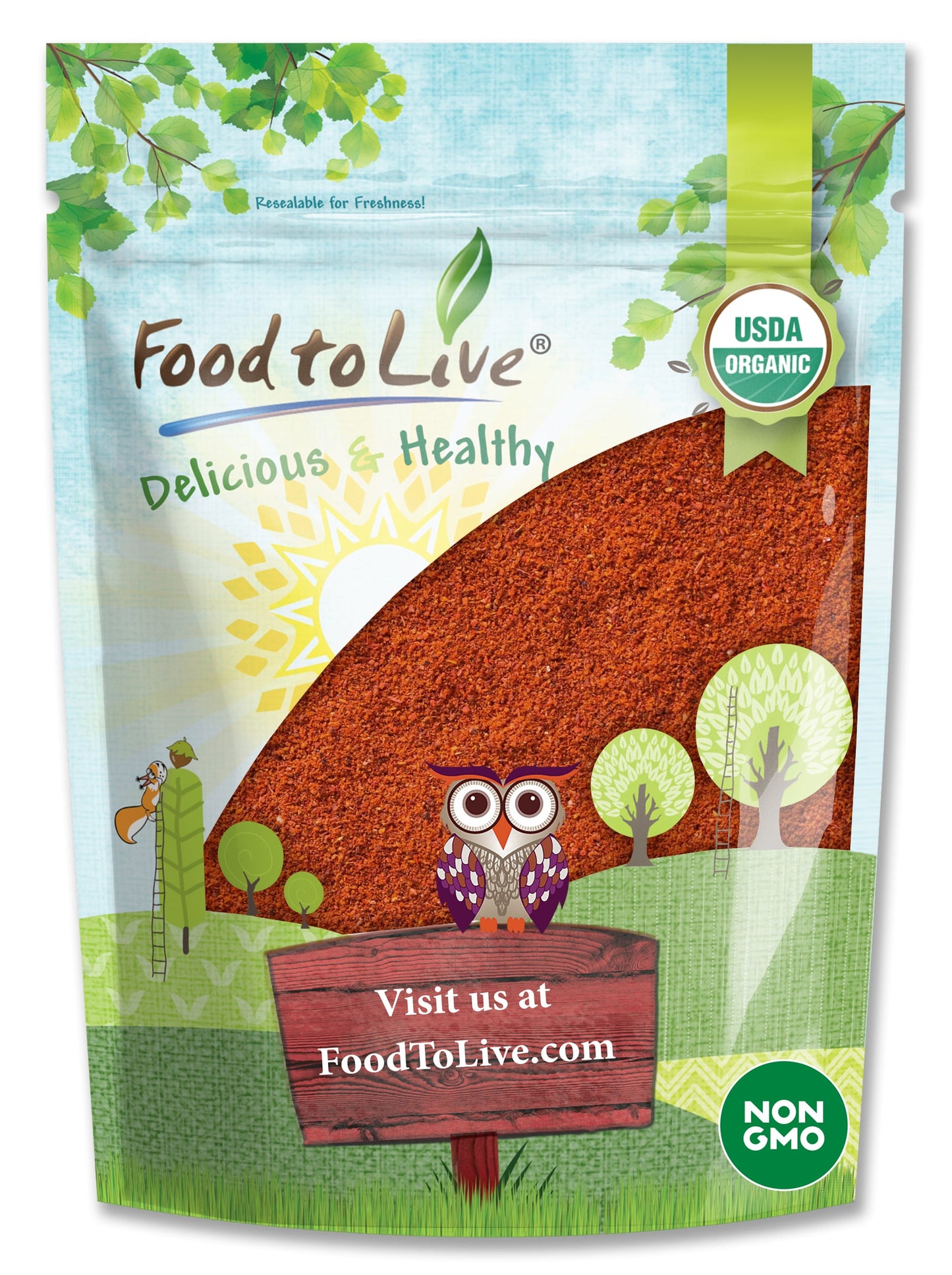 Organic Tomato Powder with Sea Salt - by Food to Live