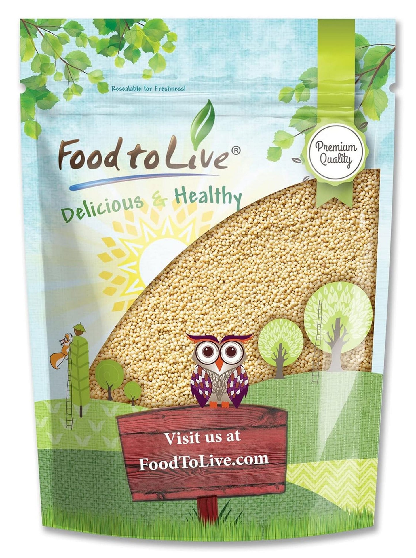 Amaranth Grain - by Food To Live