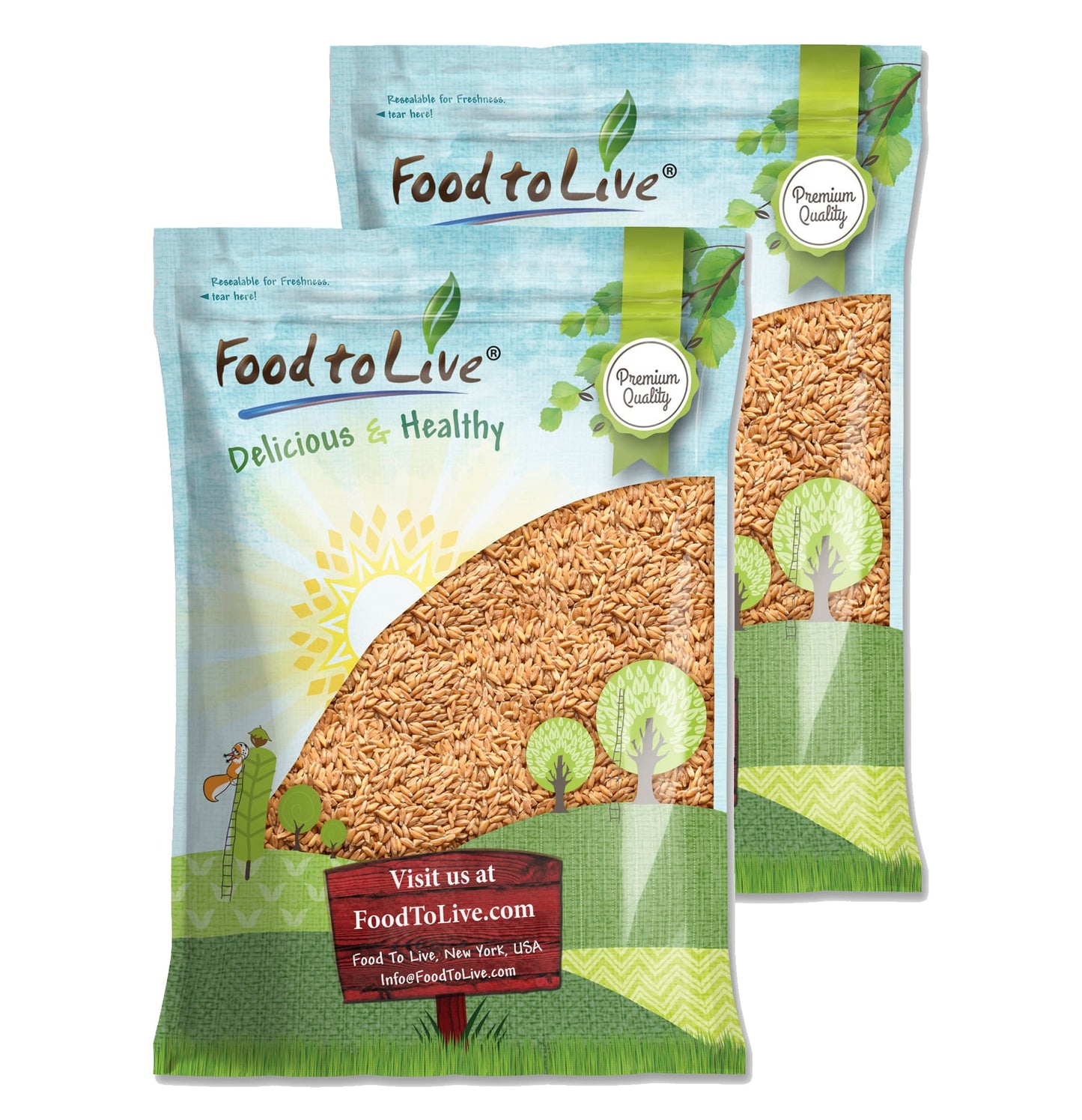 Spelt Berries - by Food To Live