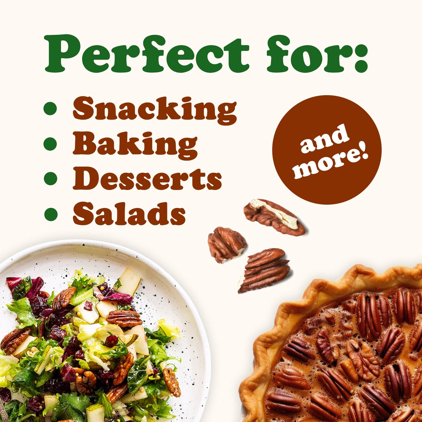 Organic Pecans - by Food To Live