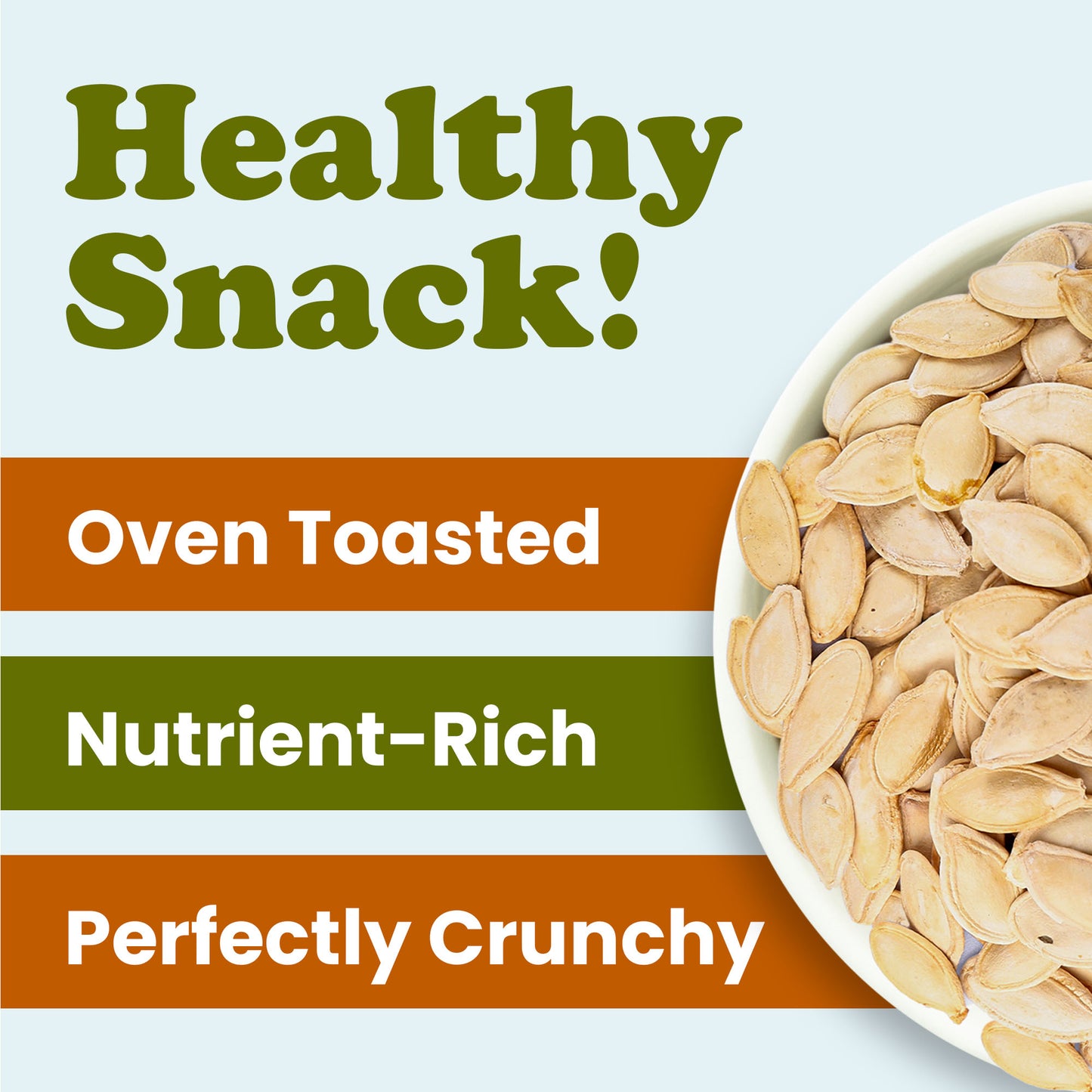 Organic Dry Roasted Pumpkin Seeds (in Shell) – by Food to Live