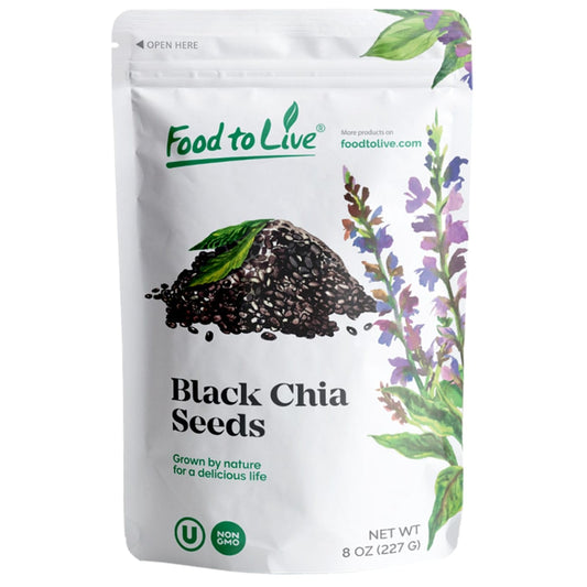 Black Chia Seeds - by Food To Live
