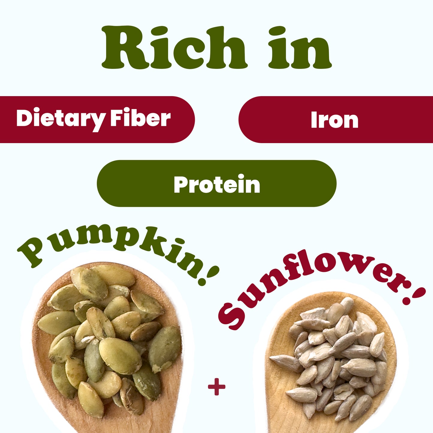 Organic Raw Sunflower and Pumpkin Seed Mix - by Food To Live