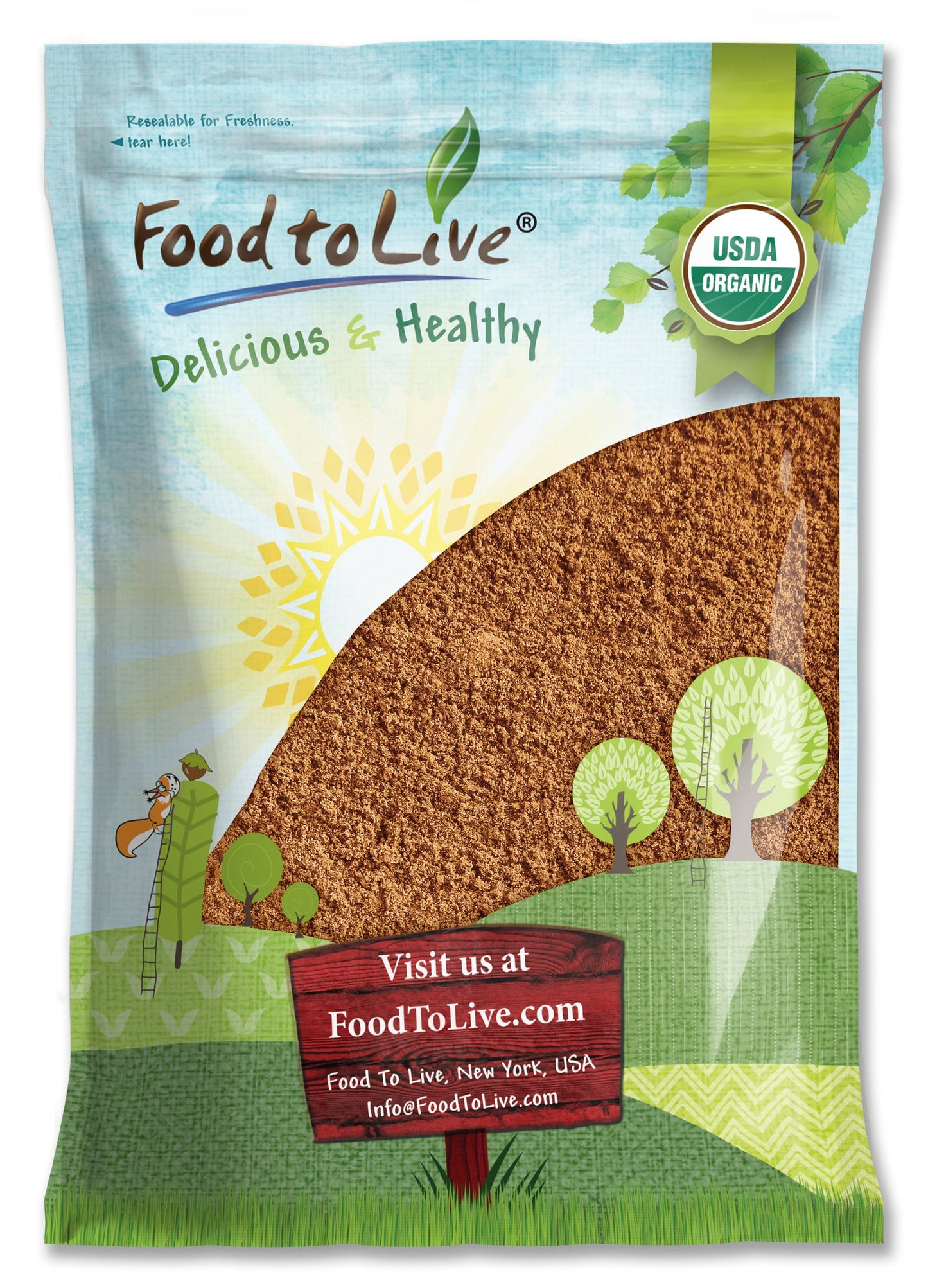 Organic Guarana Seed Powder - by Food To Live