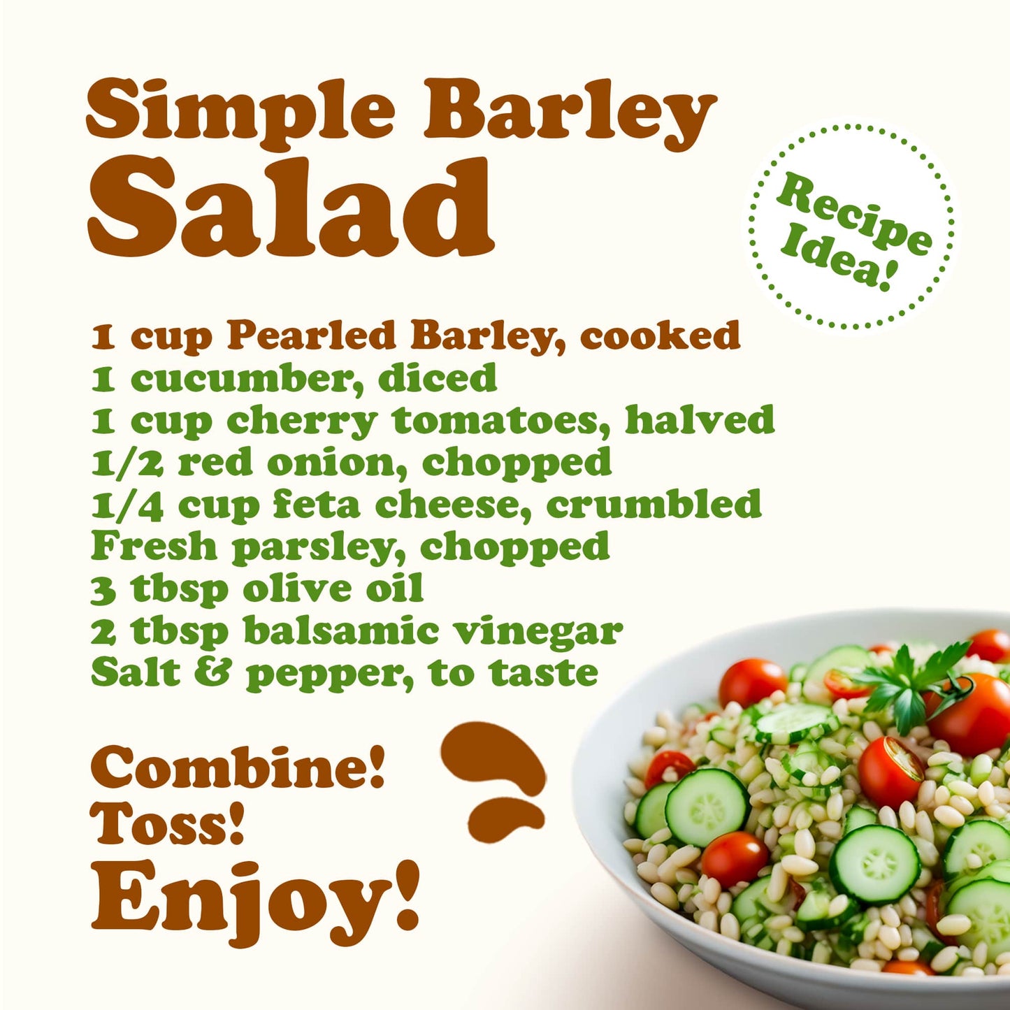 Pearled Barley - by Food To Live