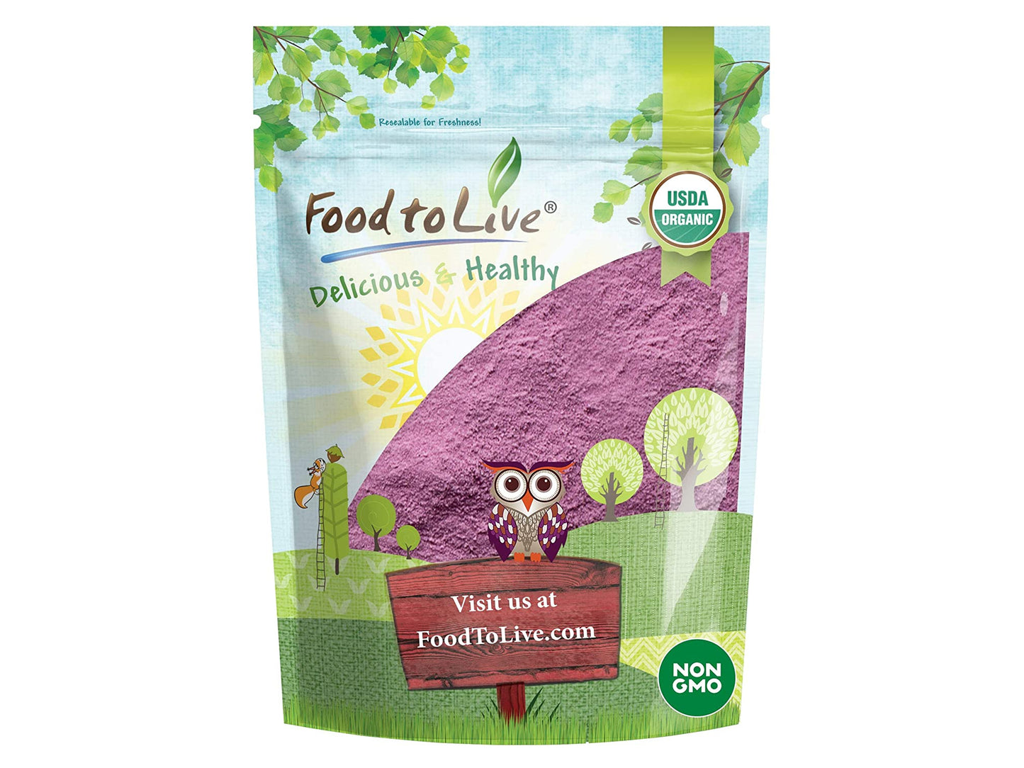Organic Cherry Juice Powder - by Food To Live