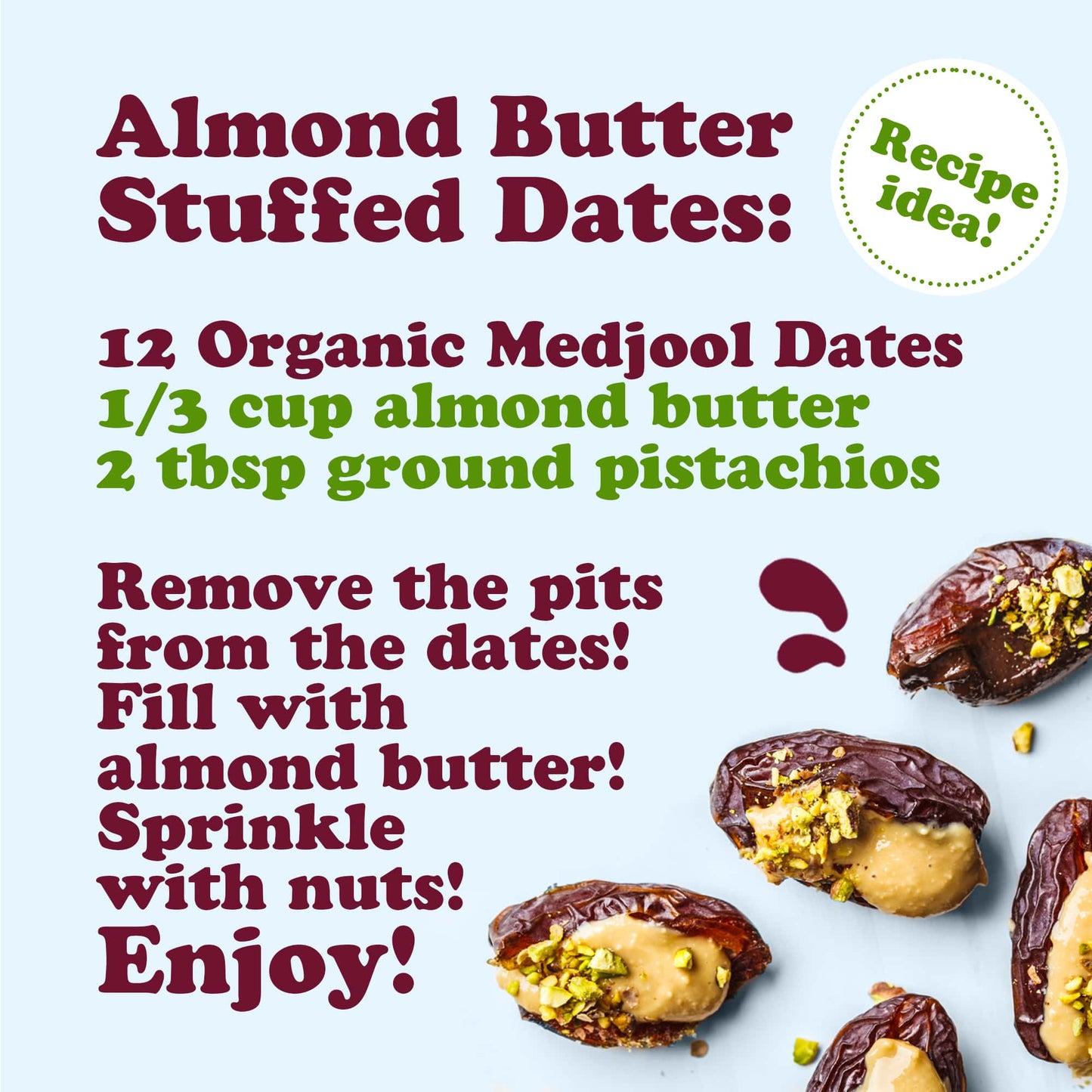 Organic Medjool Dates - by Food To Live