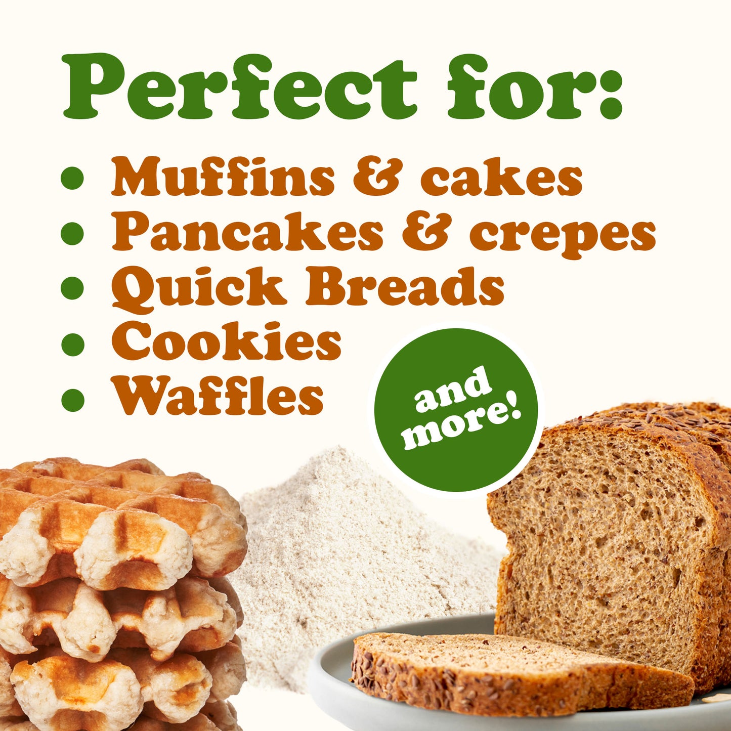 Gluten-Free Organic Whole Grain White Sorghum Flour – by Food to Live