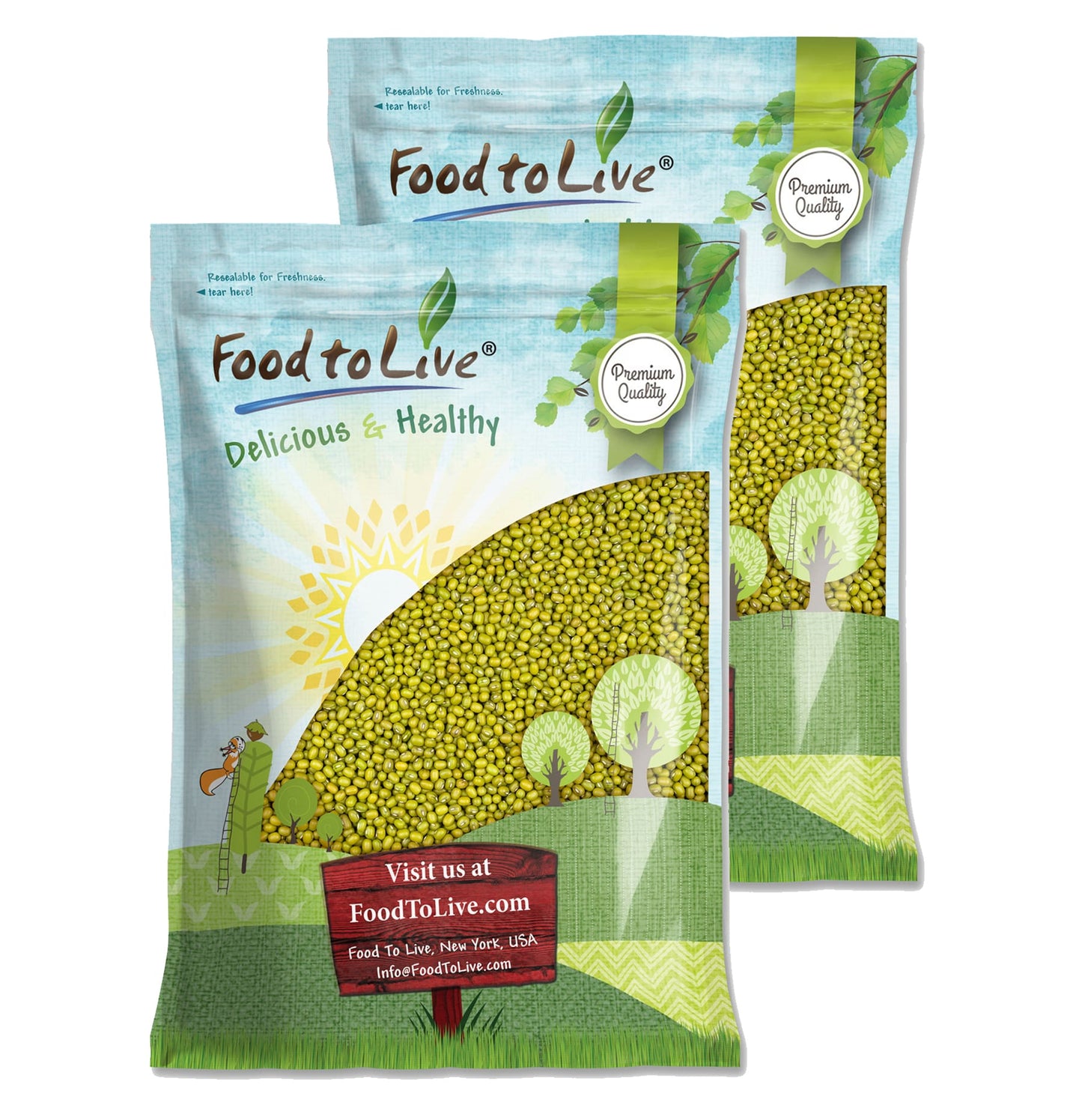 Mung Beans - by Food To Live