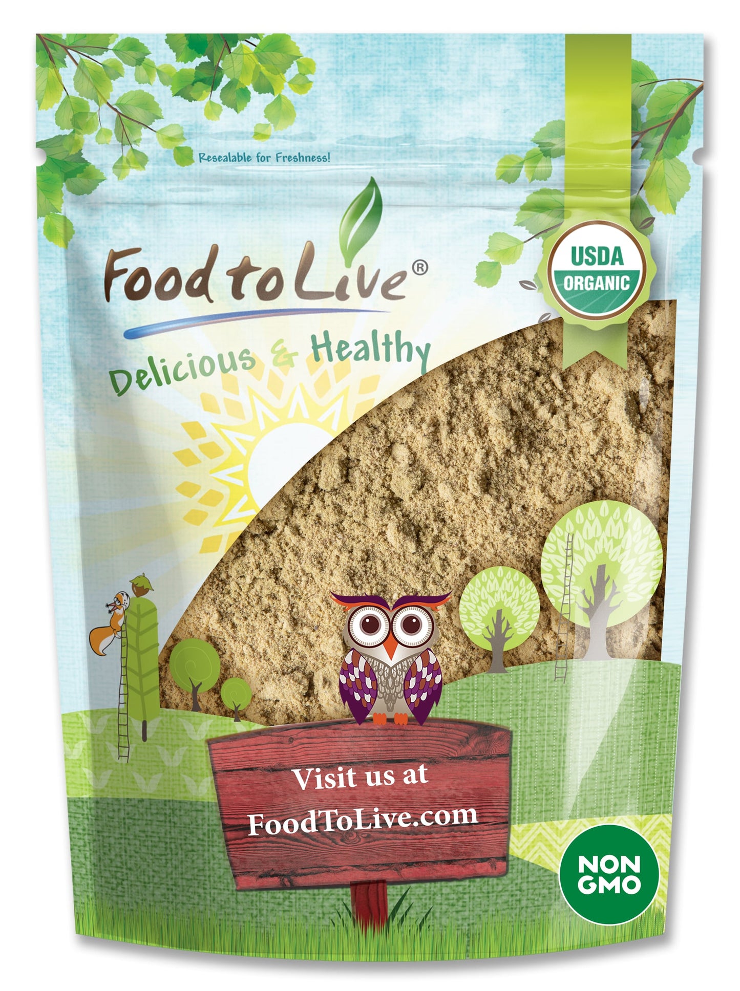 Organic Toasted Pumpkin Seeds Protein Powder - by Food To Live