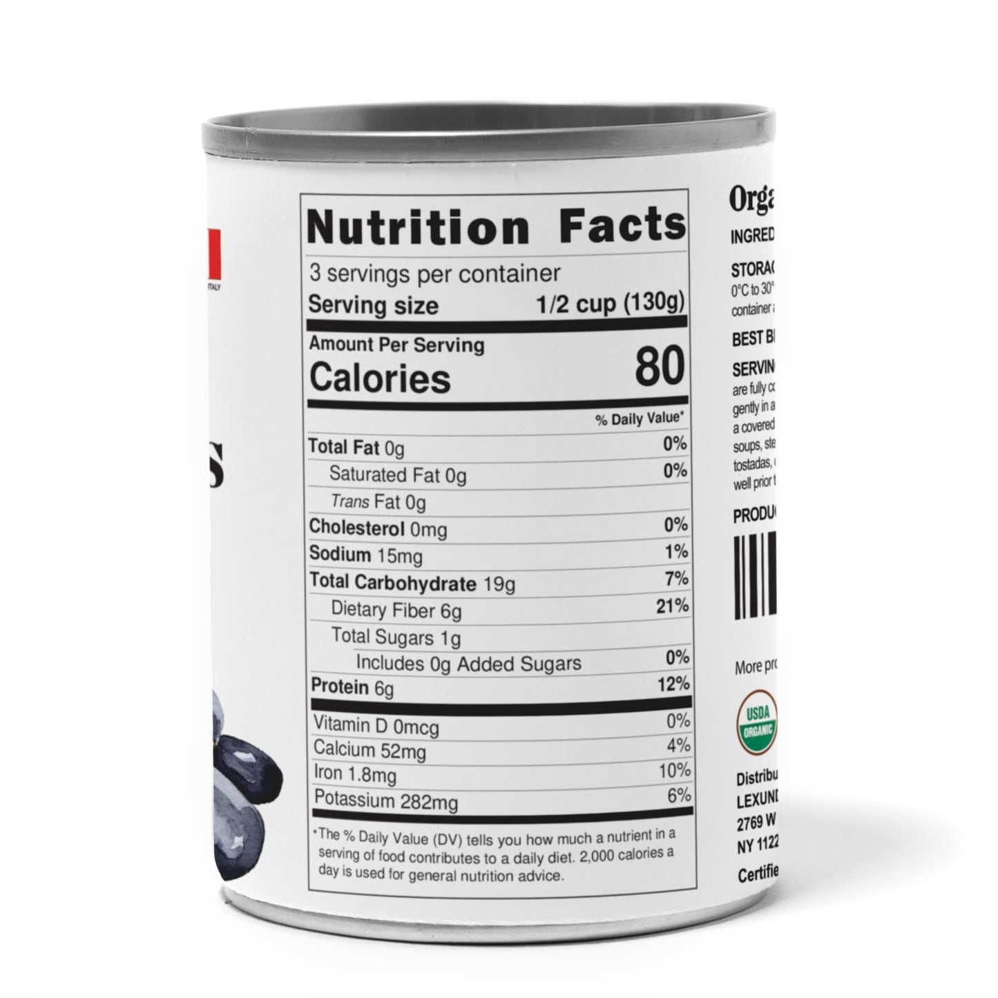 Organic Canned Black Beans - by Food To Live