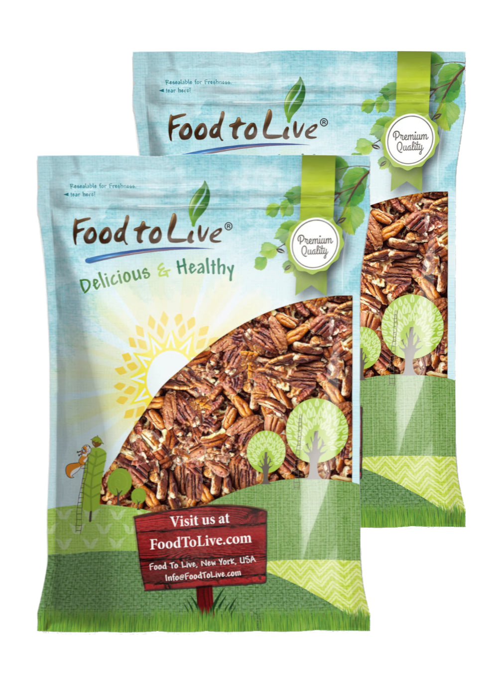 Pecan Pieces - by Food To Live