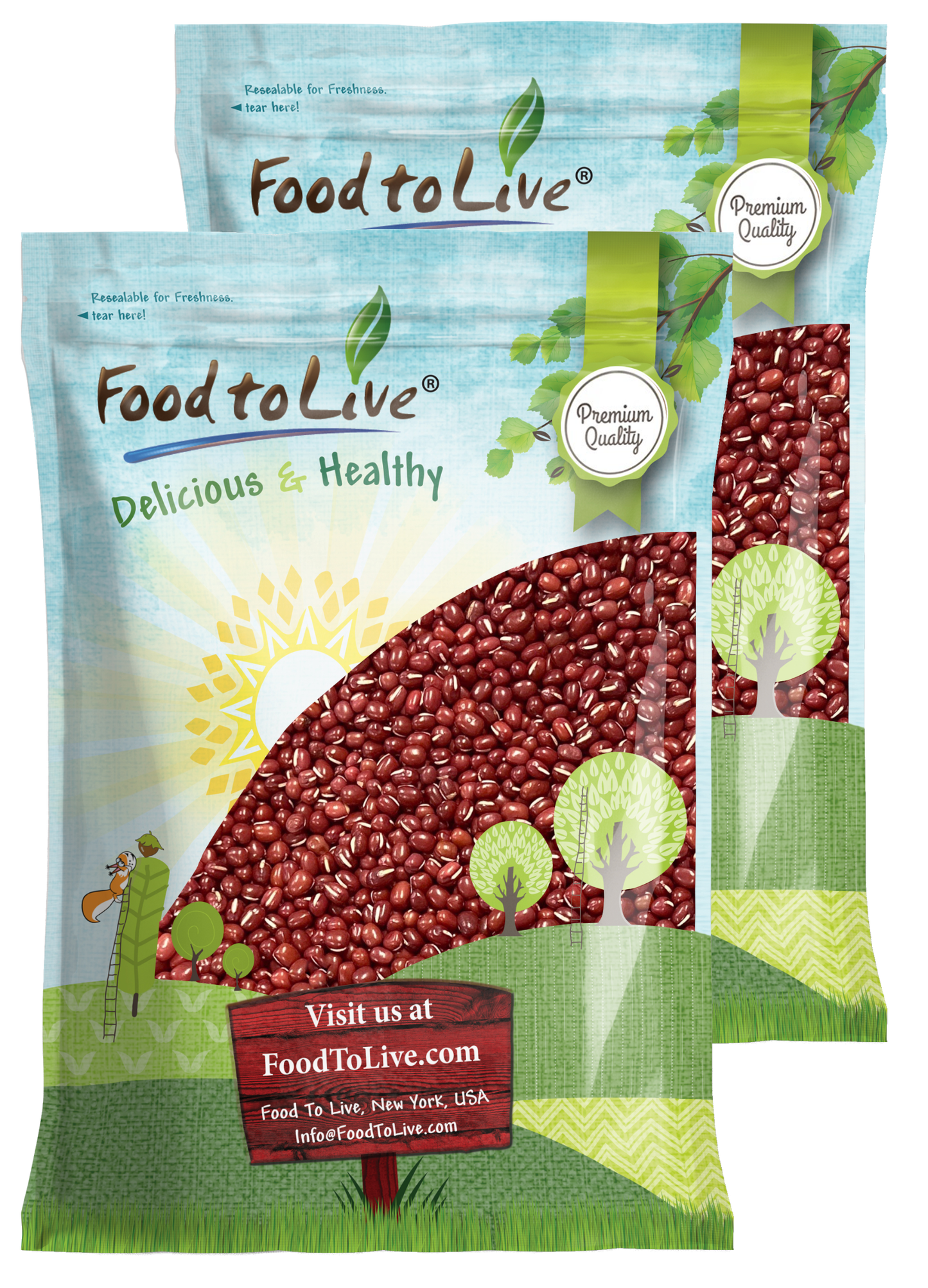 Adzuki Beans - by Food To Live
