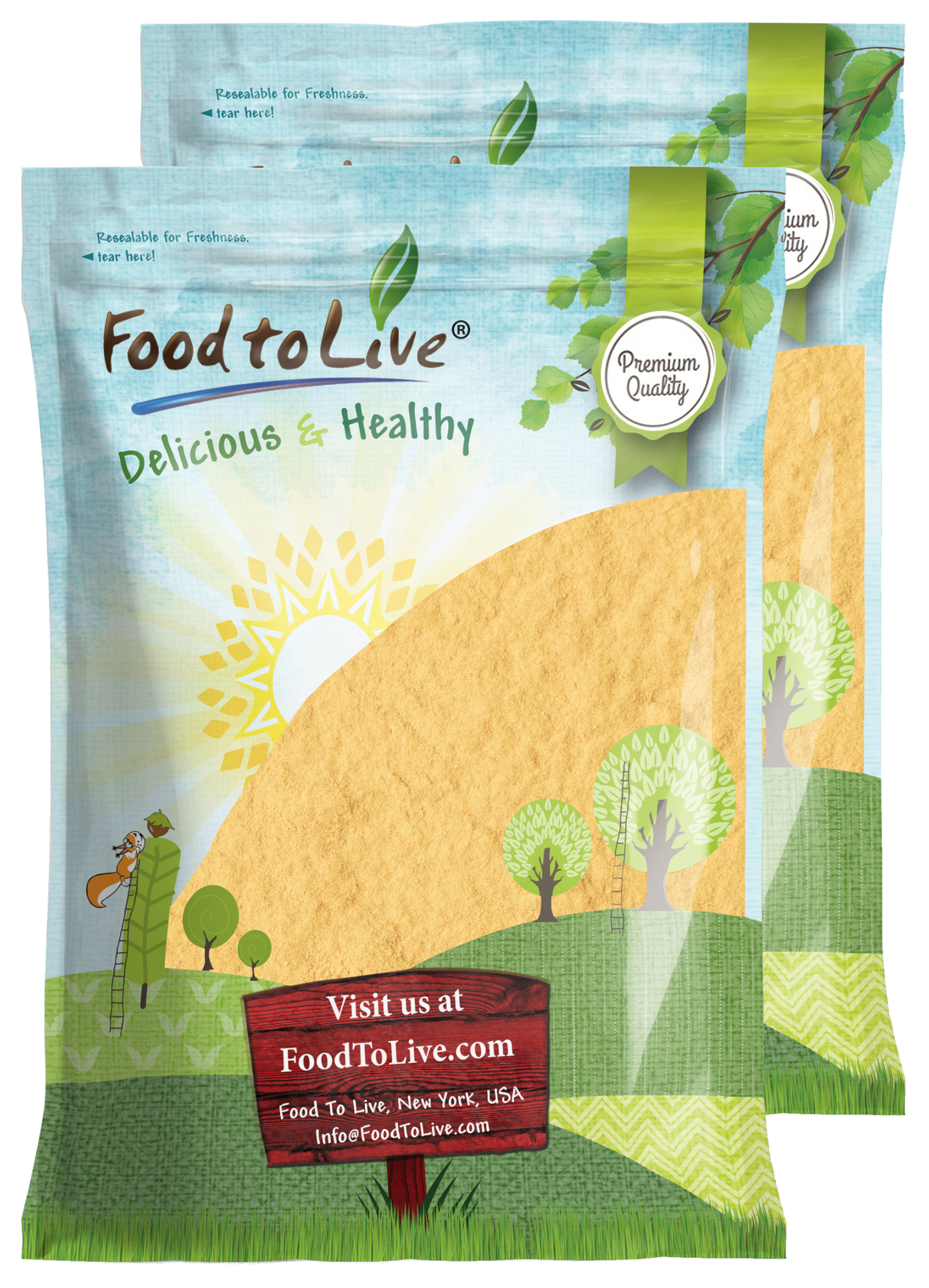 Berberine Root Powder – Vegan, Kosher, Bulk – by Food to Live