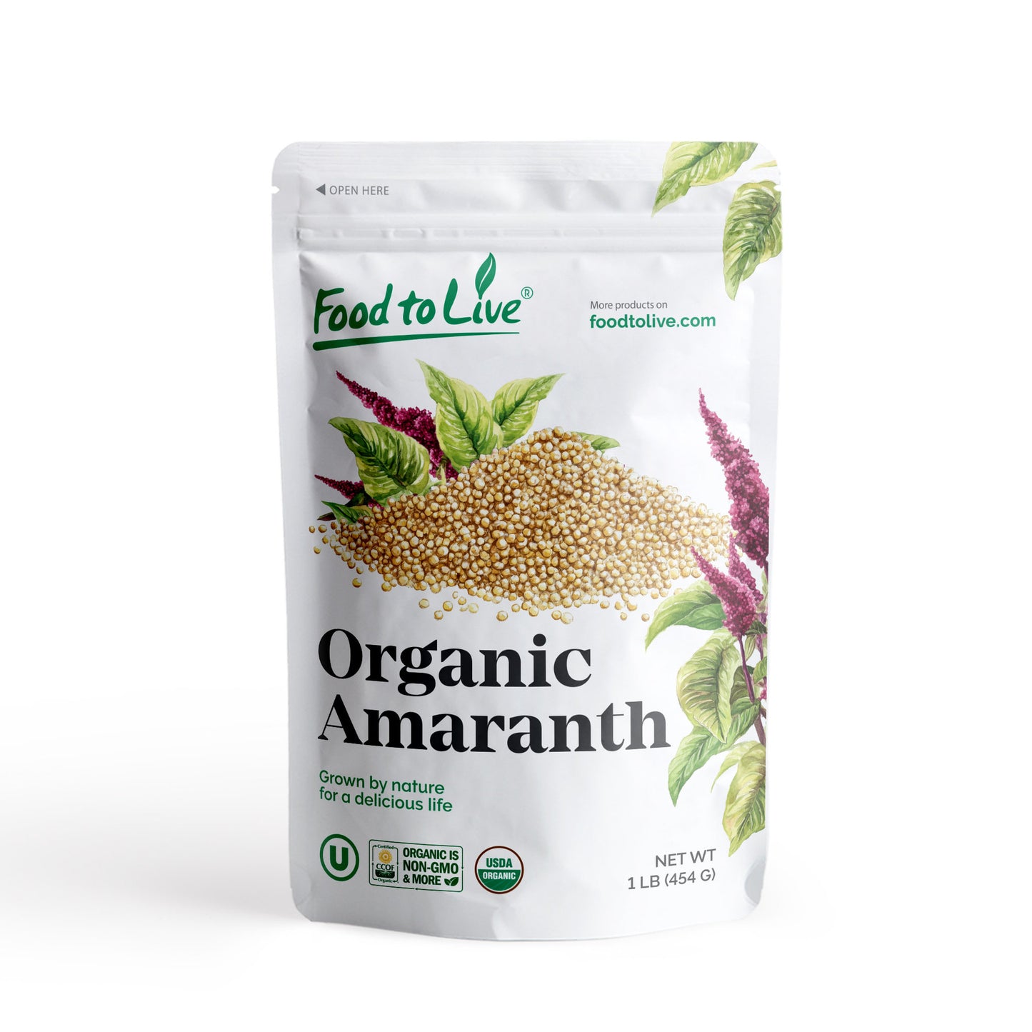 Organic Amaranth Grain - by Food To Live