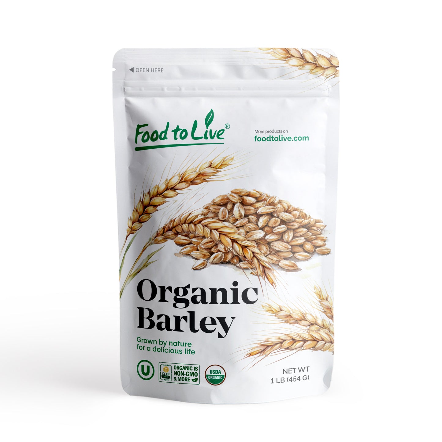 Organic Barley Flour - by Food To Live