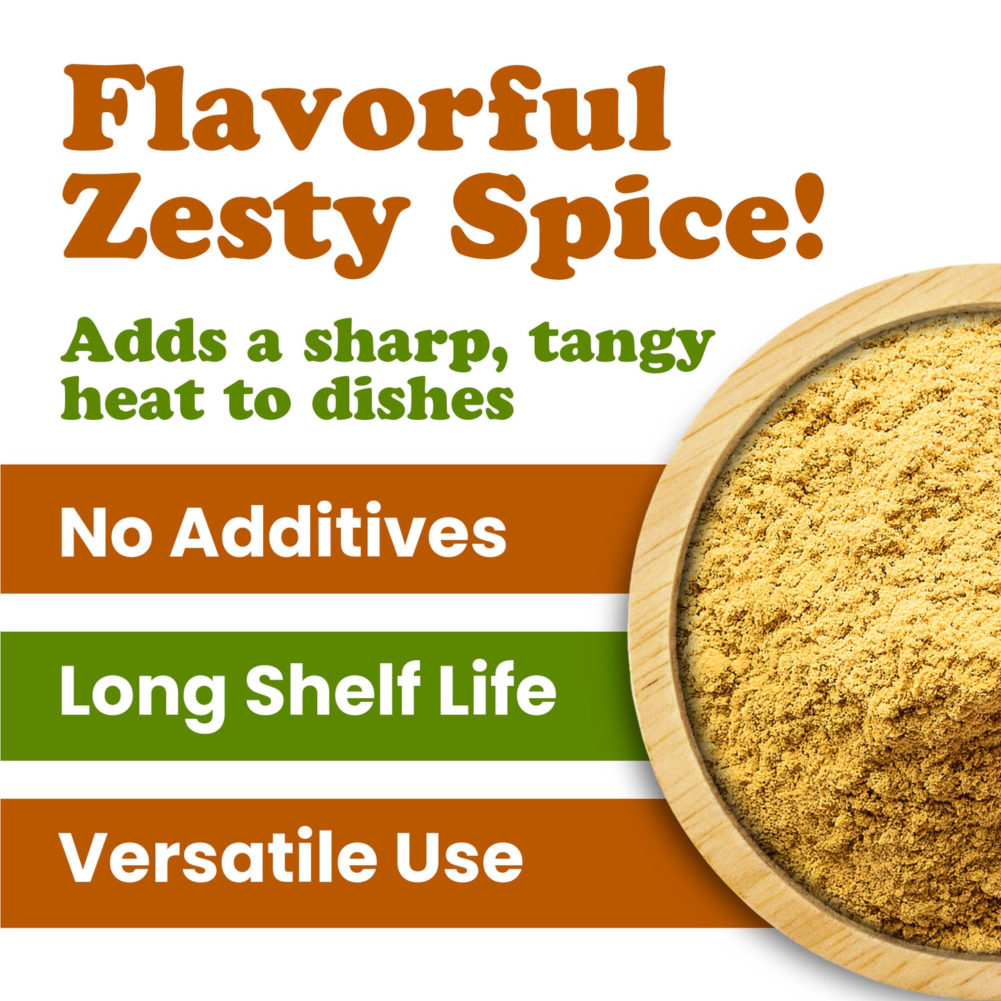 Organic Ground Yellow Mustard Seeds - by Food To Live