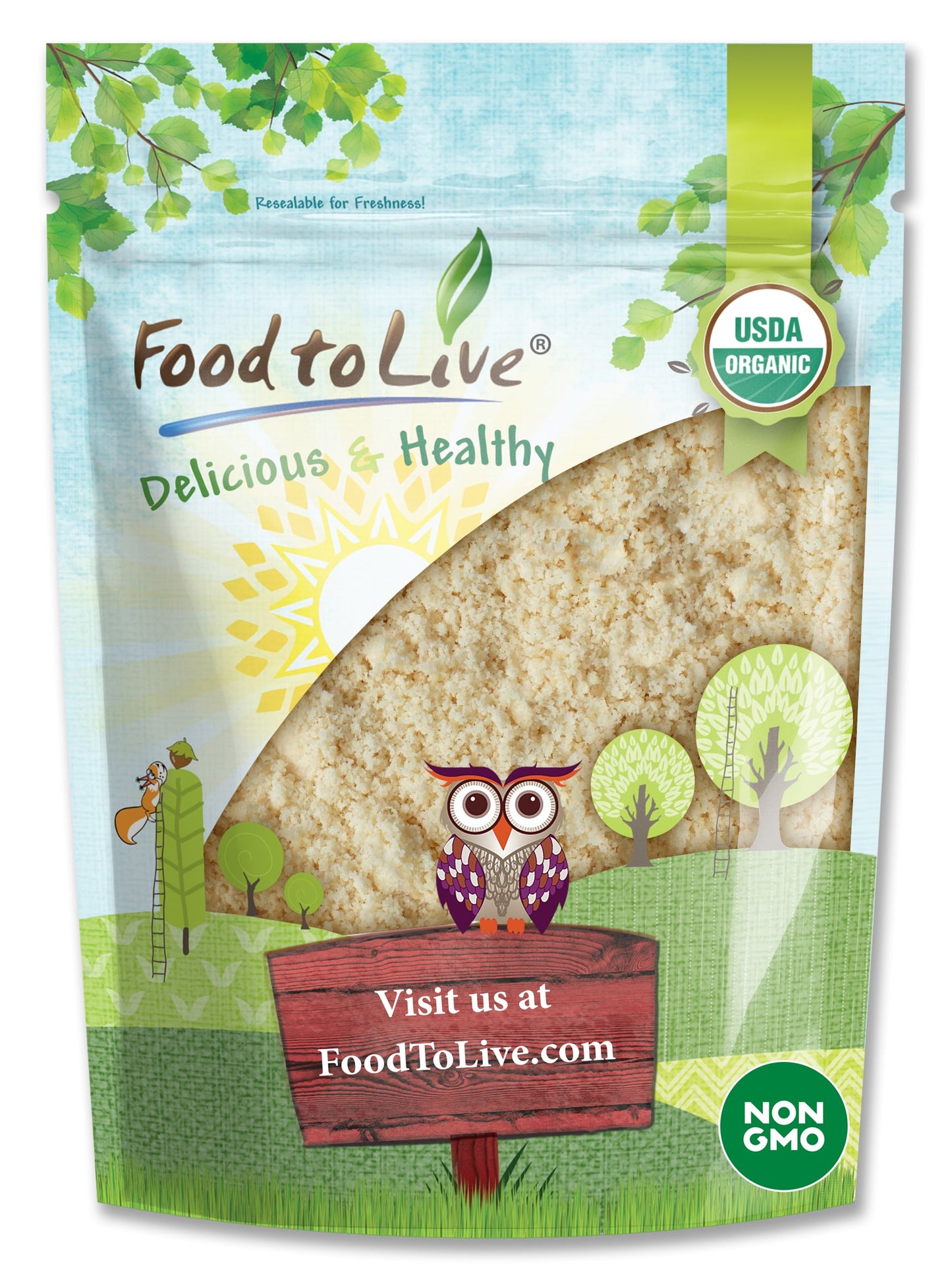Organic Cashew Flour - by Food To Live
