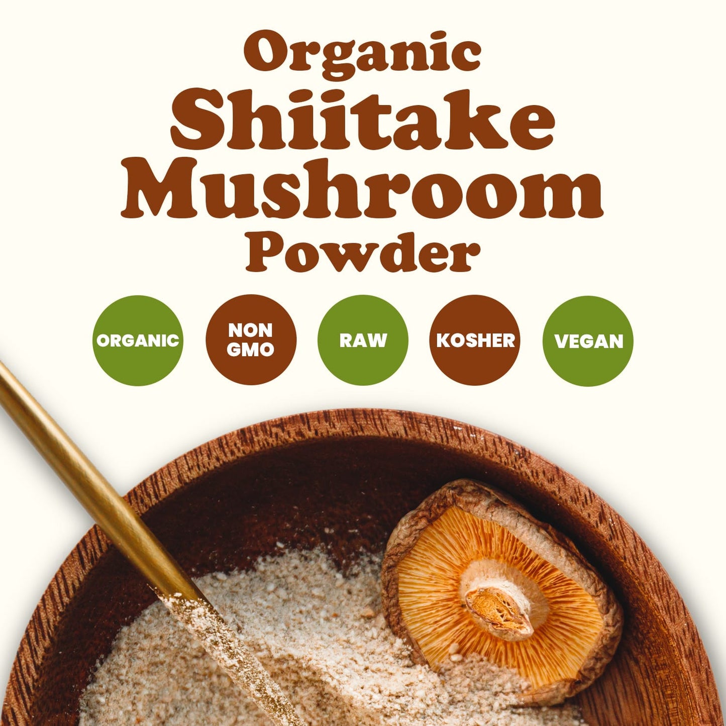 Organic Shiitake Mushroom Powder - by Food To Live