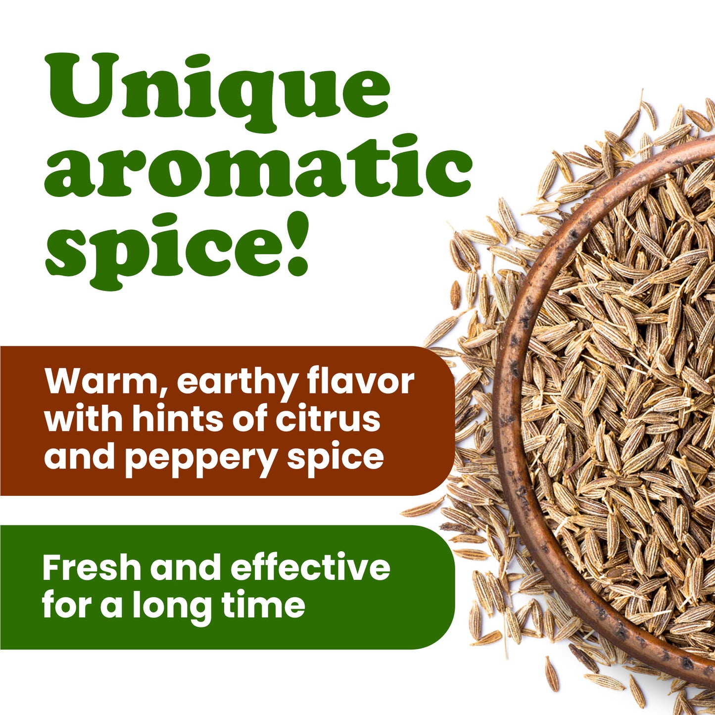 Organic Cumin Seeds - by Food To Live