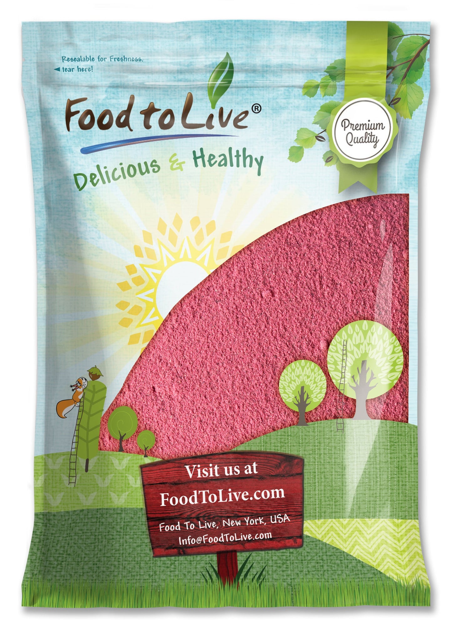 Cranberry Juice Powder - by Food to Live