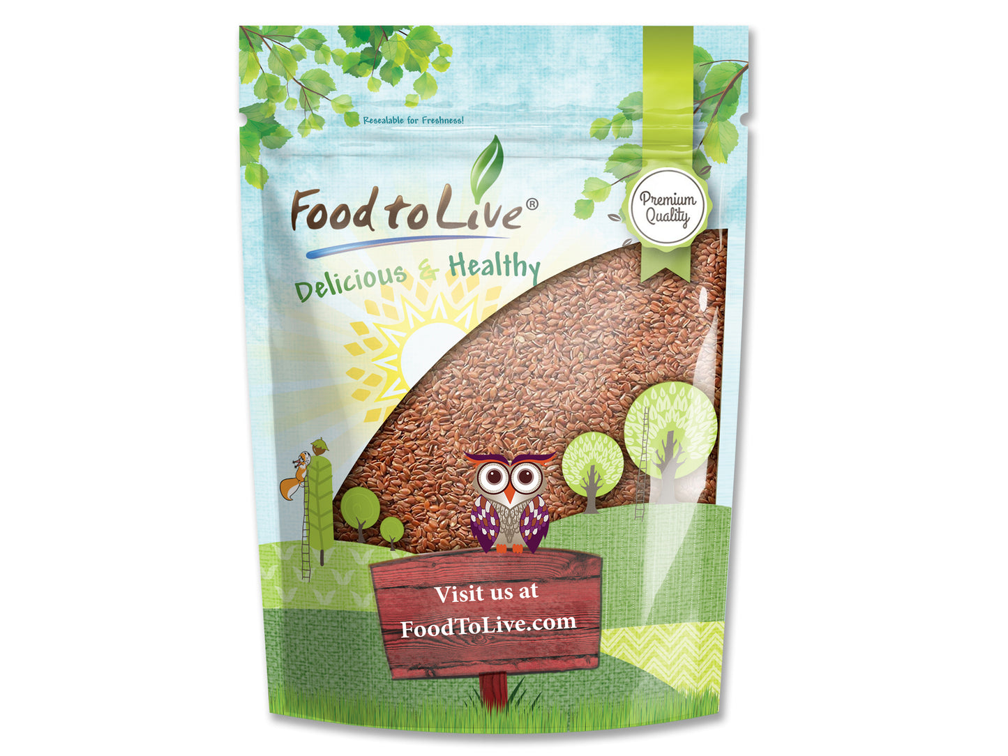 Brown Flaxseed - by Food To Live