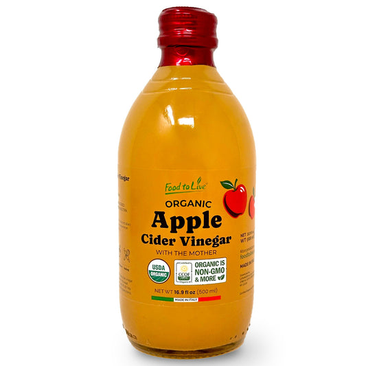 Organic Apple Cider Vinegar, 500 ml - by Food to Live