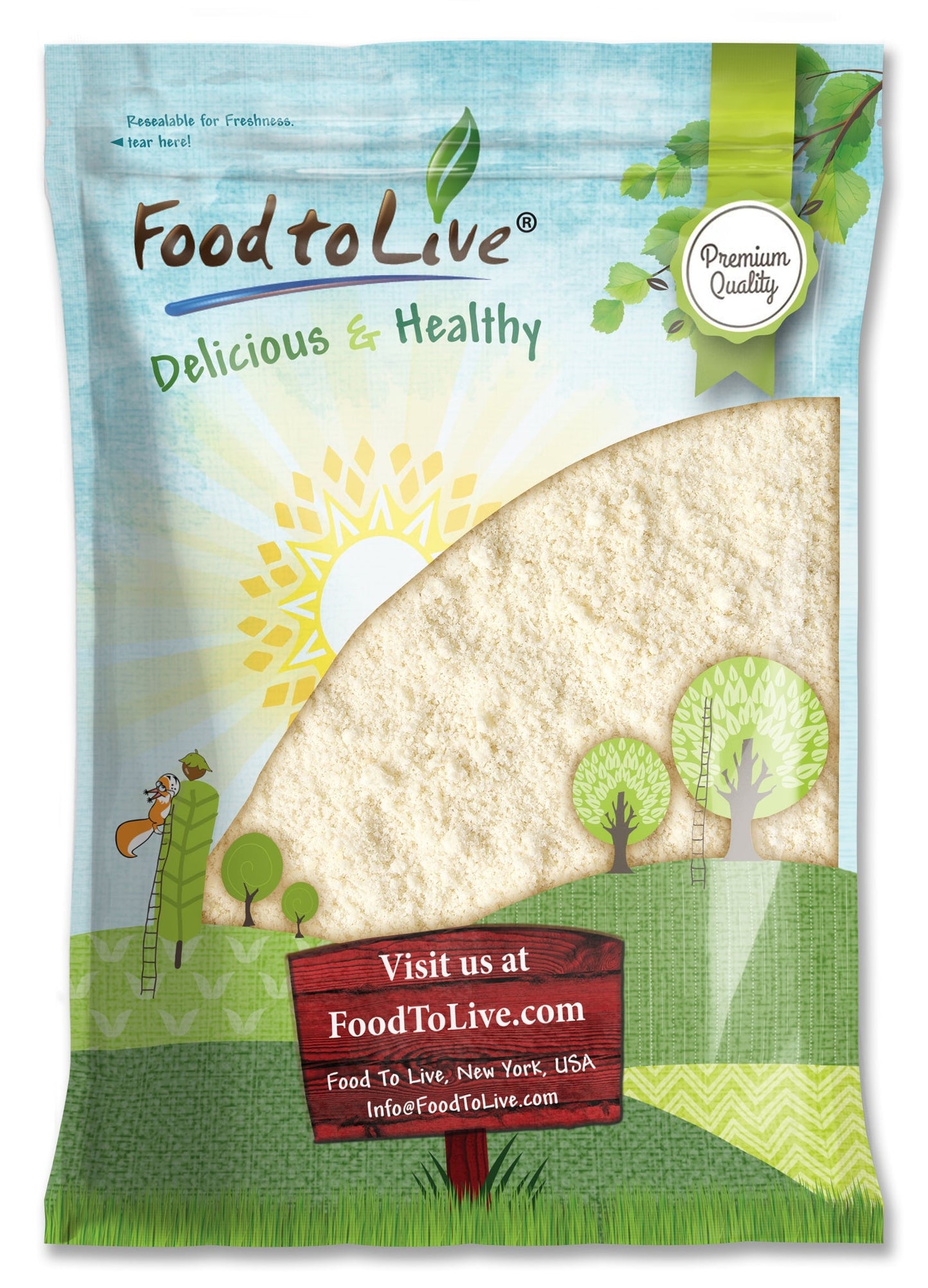 Blanched Almond Flour - by Food To Live